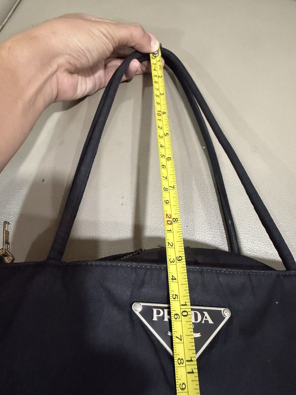 Prada Authentic Prada Tessuto Nyalon Shoulder Tote Bag Size ONE SIZE - 15 Thumbnail
