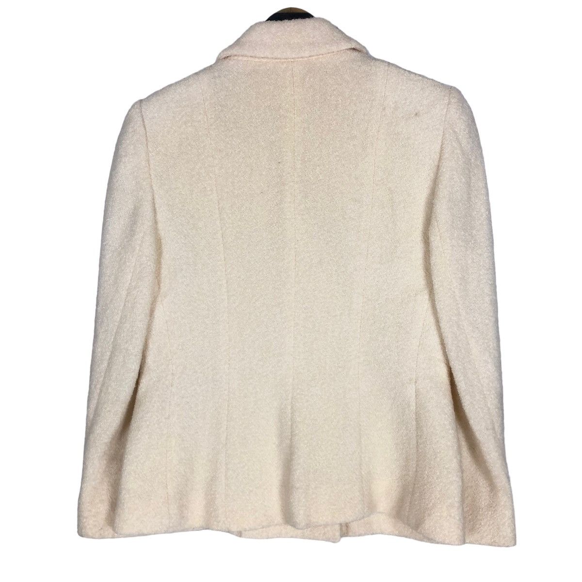 Yves Saint Laurent Yves Saint Laurent Short Coat Wool Light Jacket Luxury Size XS / US 0-2 / IT 36-38 - 11 Thumbnail
