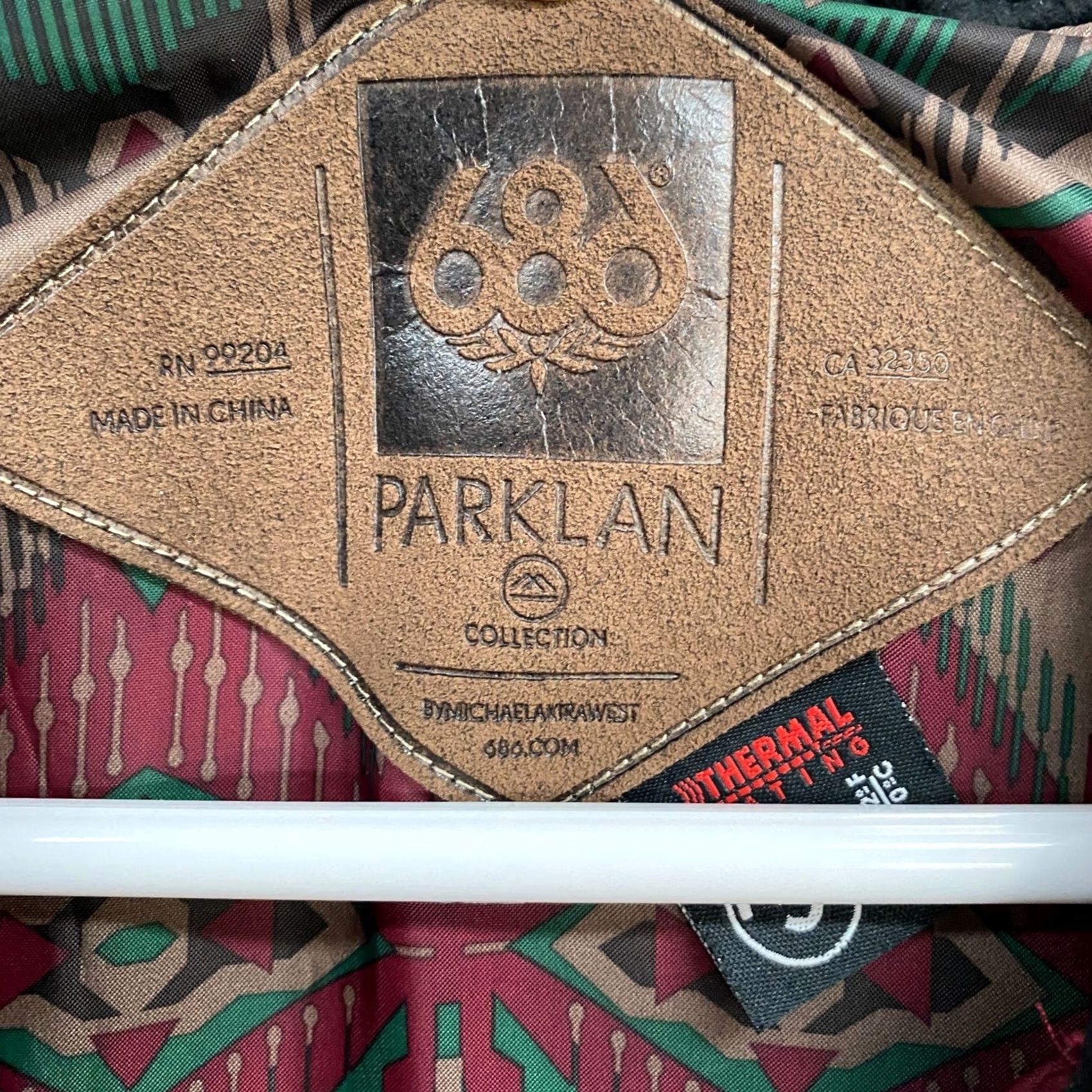 686 686 Parklan Totem Parka Jacket Womens M Red Logo Casual Travel Fall Winter 686 Parklan Totem Parka Jacket Womens M Red Logo Casual Travel Fall Winter Size M / US 6-8 / IT 42-44 - 4 Thumbnail