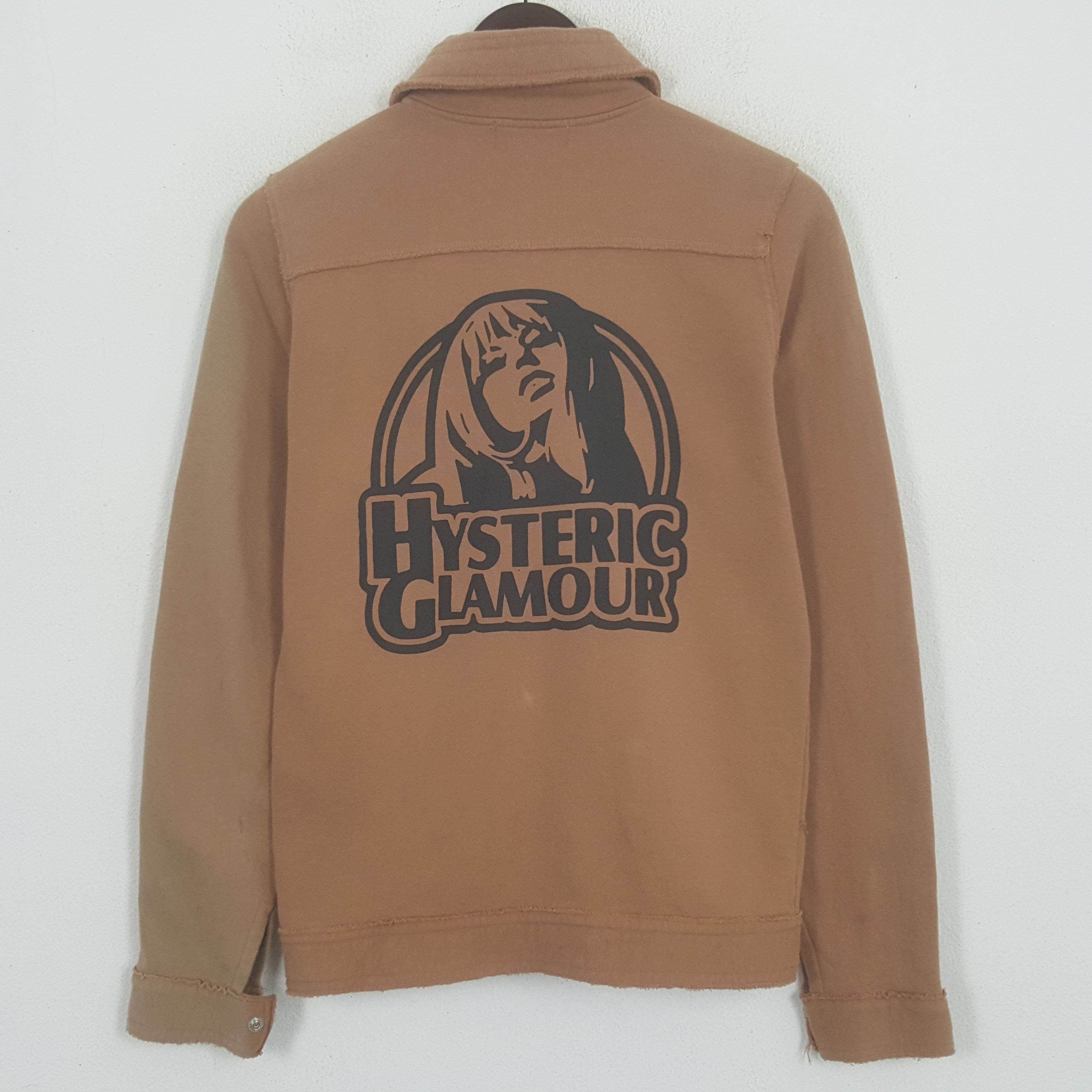 Vintage Hysteric Glamour Custom Art Logo Zipper Jacket