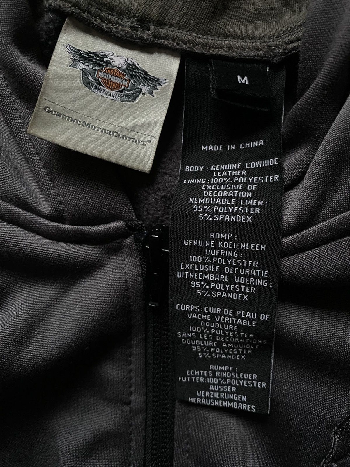 Harley Davidson Harley Davidson Willie G Skull Leather Jacket Reflective Y2K Size M / US 6-8 / IT 42-44 - 23 Thumbnail