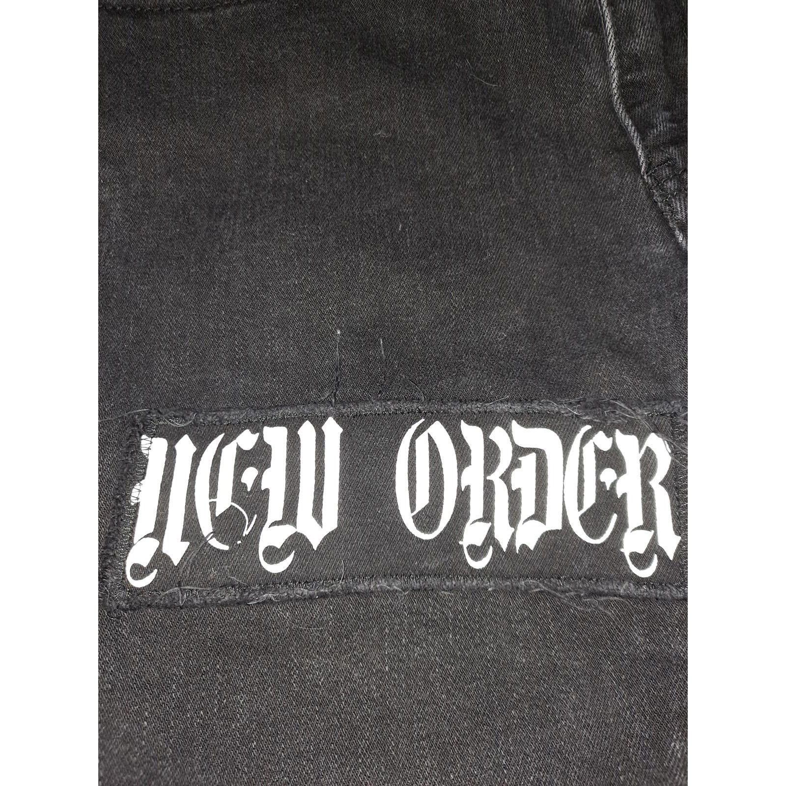 Other MNML EMO Jeans Black with White Patch Jeans Size 30 Size US 30 / EU 46 - 4 Thumbnail