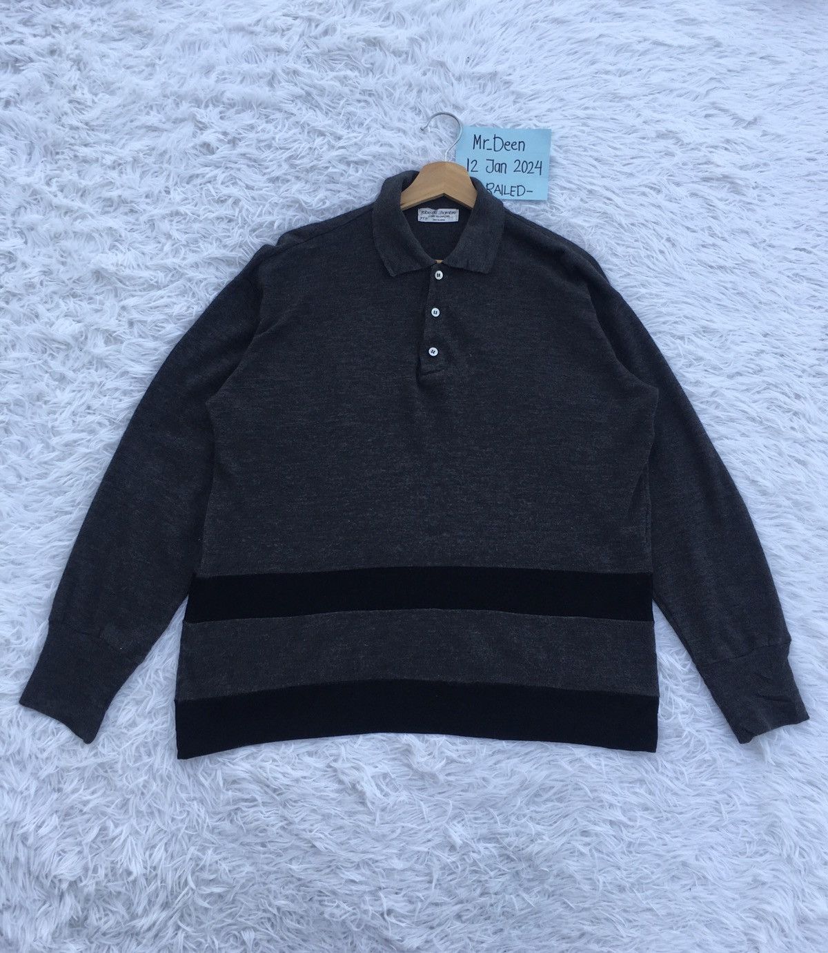 Comme des Garcons Vtg 90s Robe de Chambre Comme des Garcons wool Long sleeve Size US L / EU 52-54 / 3 - 1 Thumbnail