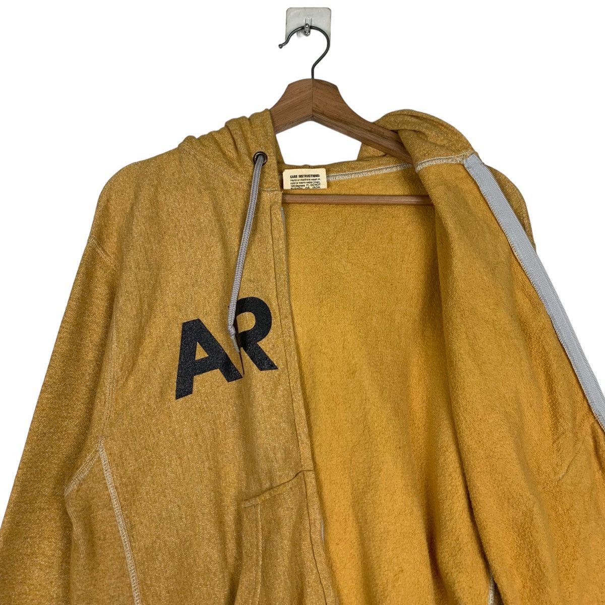 Vintage Vintage 80's ARMY Big Logo PFU Hoodies Sweatshirts #0758-C34 Size US M / EU 48-50 / 2 - 11 Thumbnail