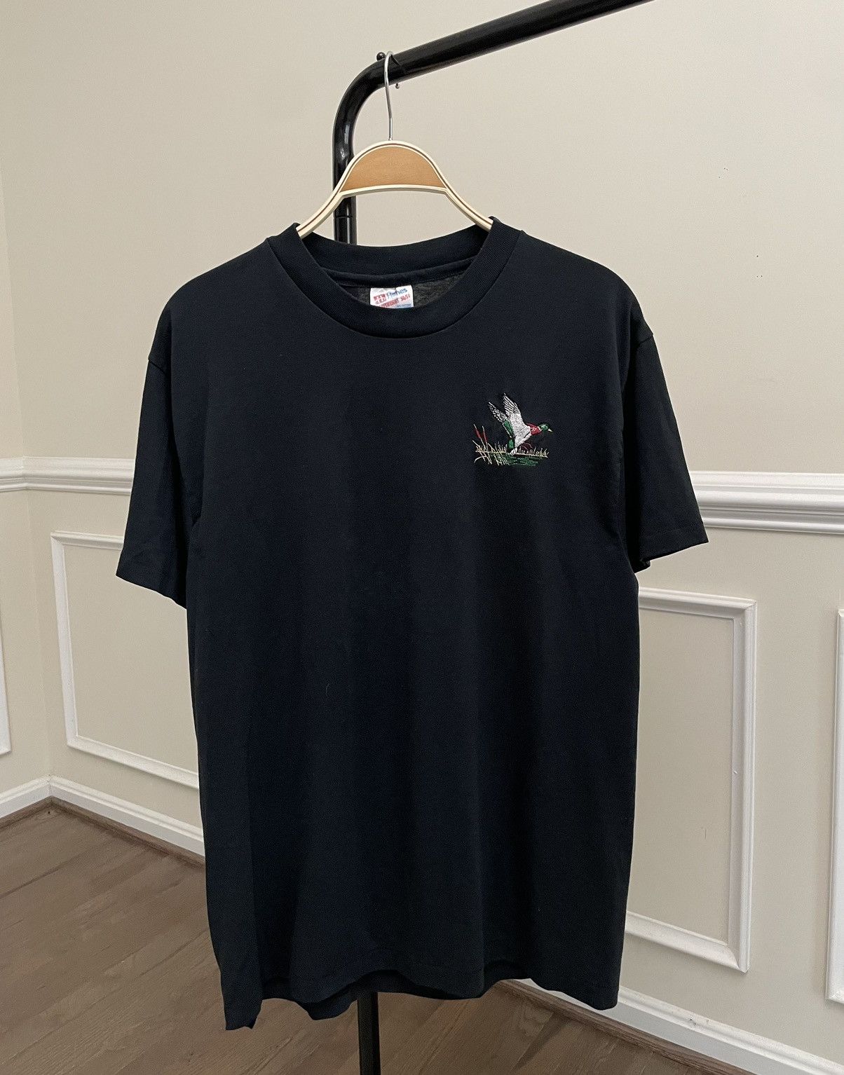 Vintage Vintage Black Art Graphic Tee Shirt Unsoundrags Size US L / EU 52-54 / 3 - 2 Thumbnail