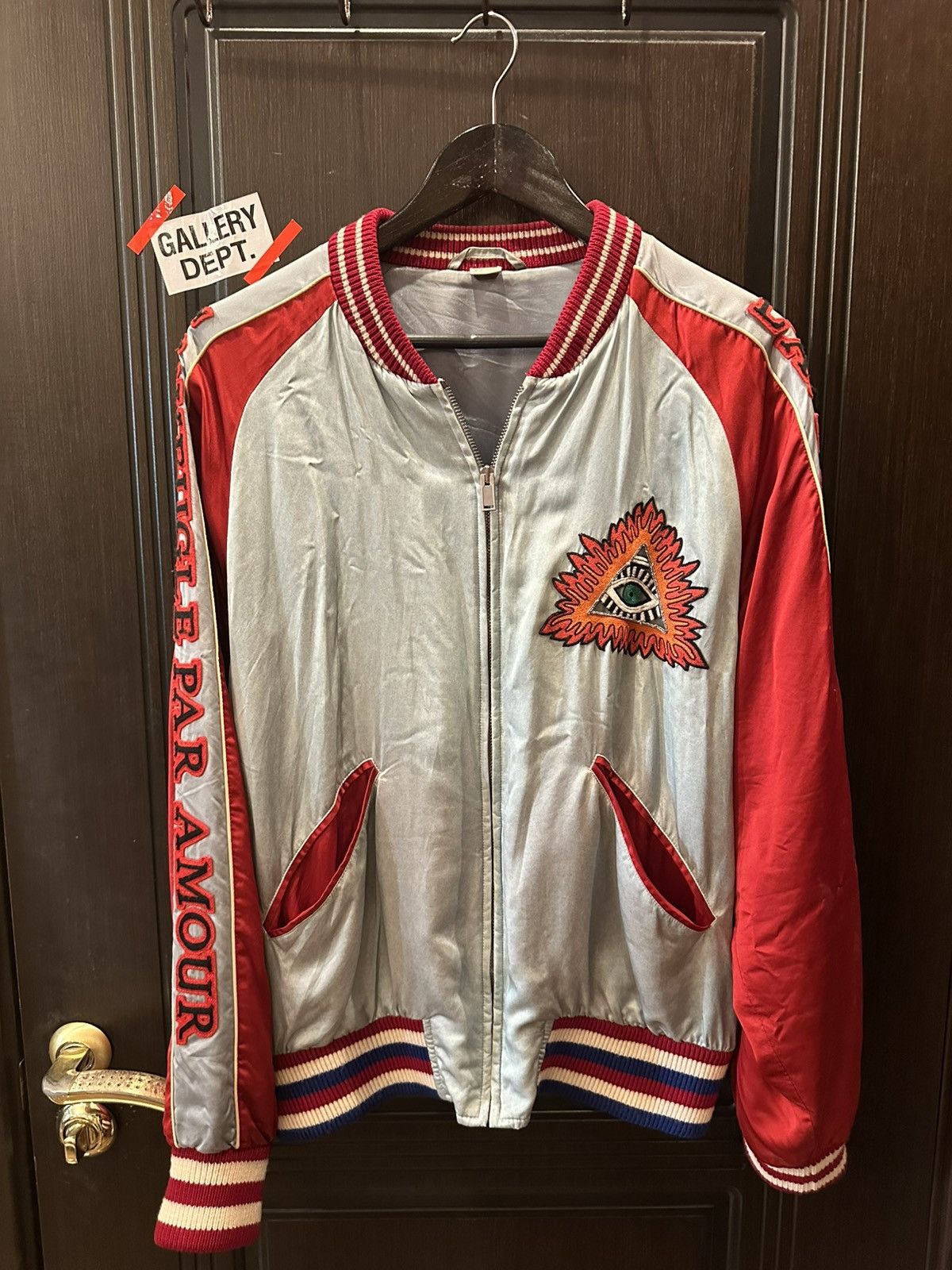 Gucci Gucci illuminati Silk/Viscose Bomber Size US M / EU 48-50 / 2 - 1 Thumbnail
