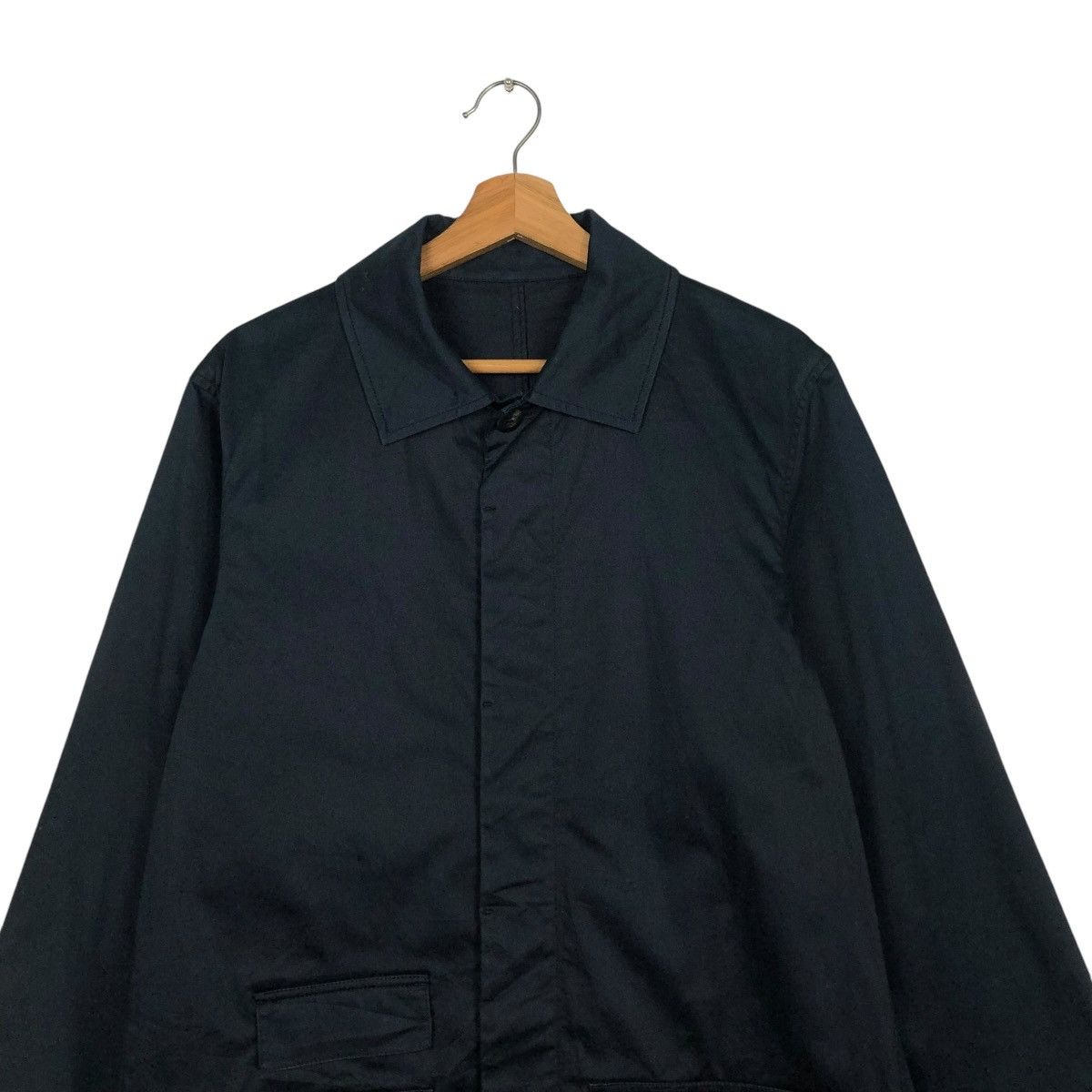 Japanese Brand 🔥ICONIC BLACK WORKER CHORE JACKET MR. JUNKO ISSEY MIYAKE Size US M / EU 48-50 / 2 - 5 Thumbnail