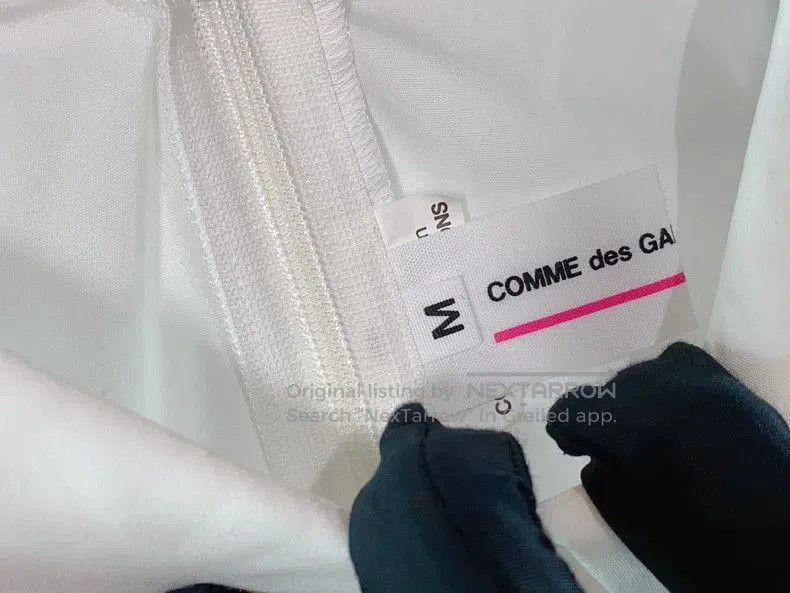 Comme des Garcons Comme des Garcons White Peter Pan Collar Shirt. Size US M / EU 48-50 / 2 - 7 Thumbnail