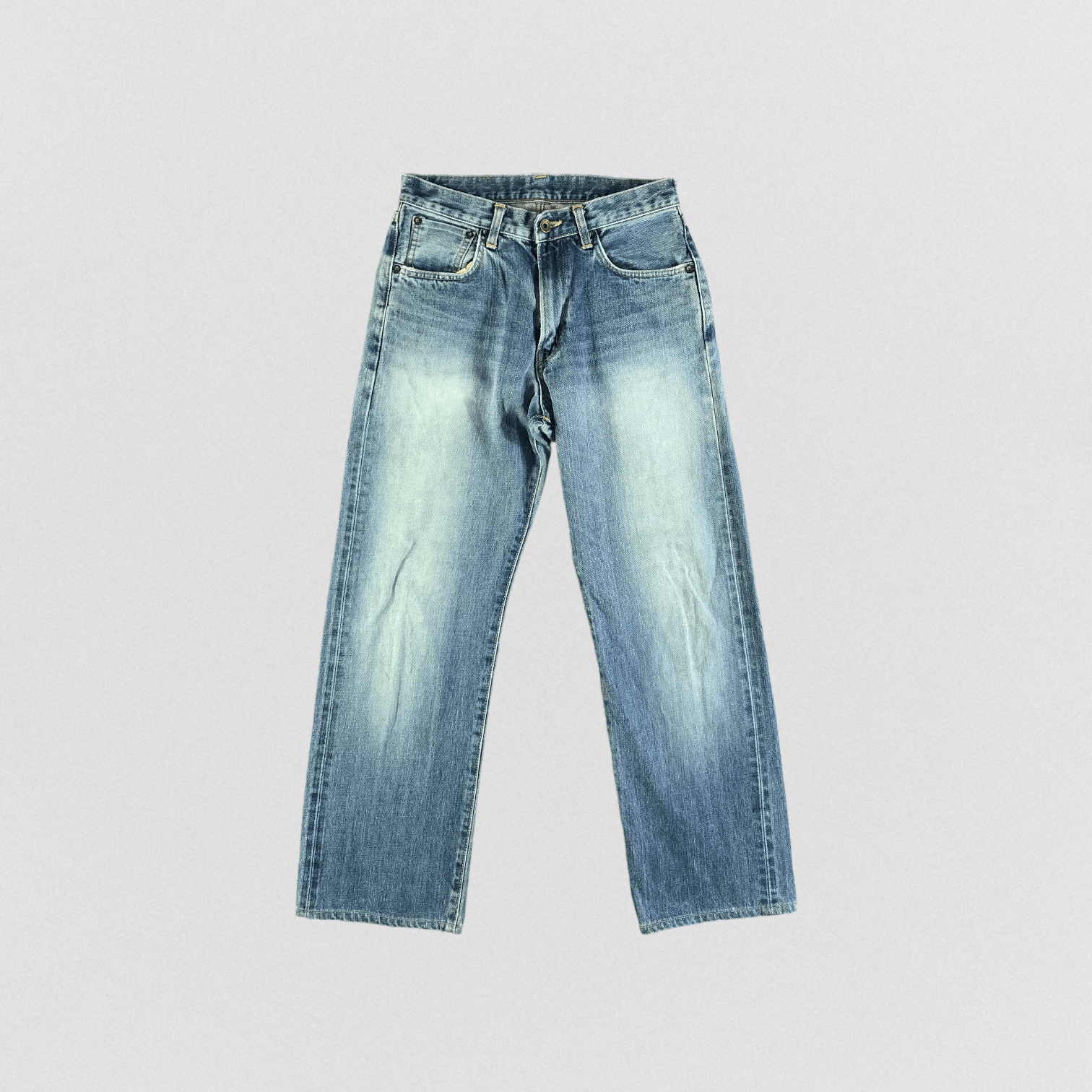 Edwin Vintage Blue Wash Edwin 505 Selvedge Jeans-JM3653 Size US 30 / EU 46 - 1 Thumbnail