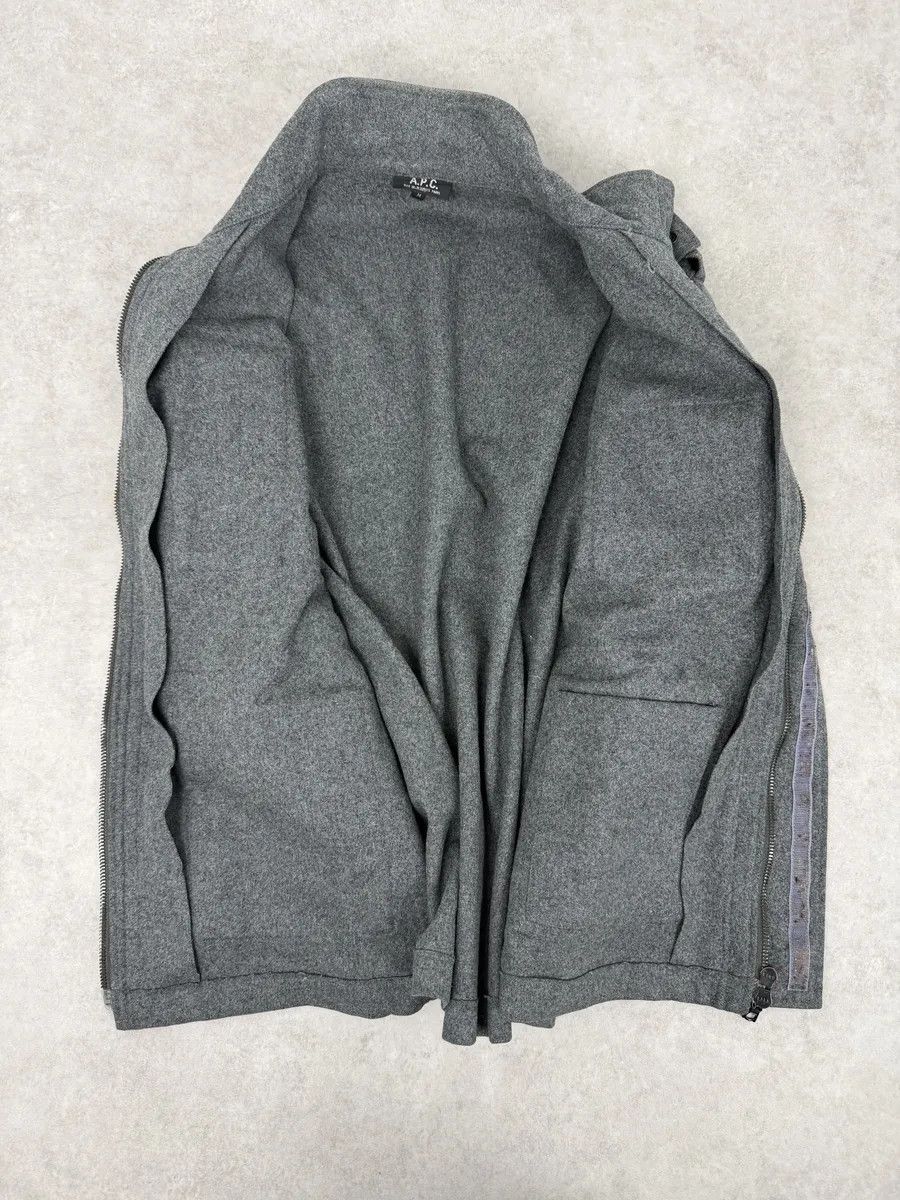 A.P.C. A.P.C. Imperial Grey Wool Parka Jacket Size US S / EU 44-46 / 1 - 5 Thumbnail