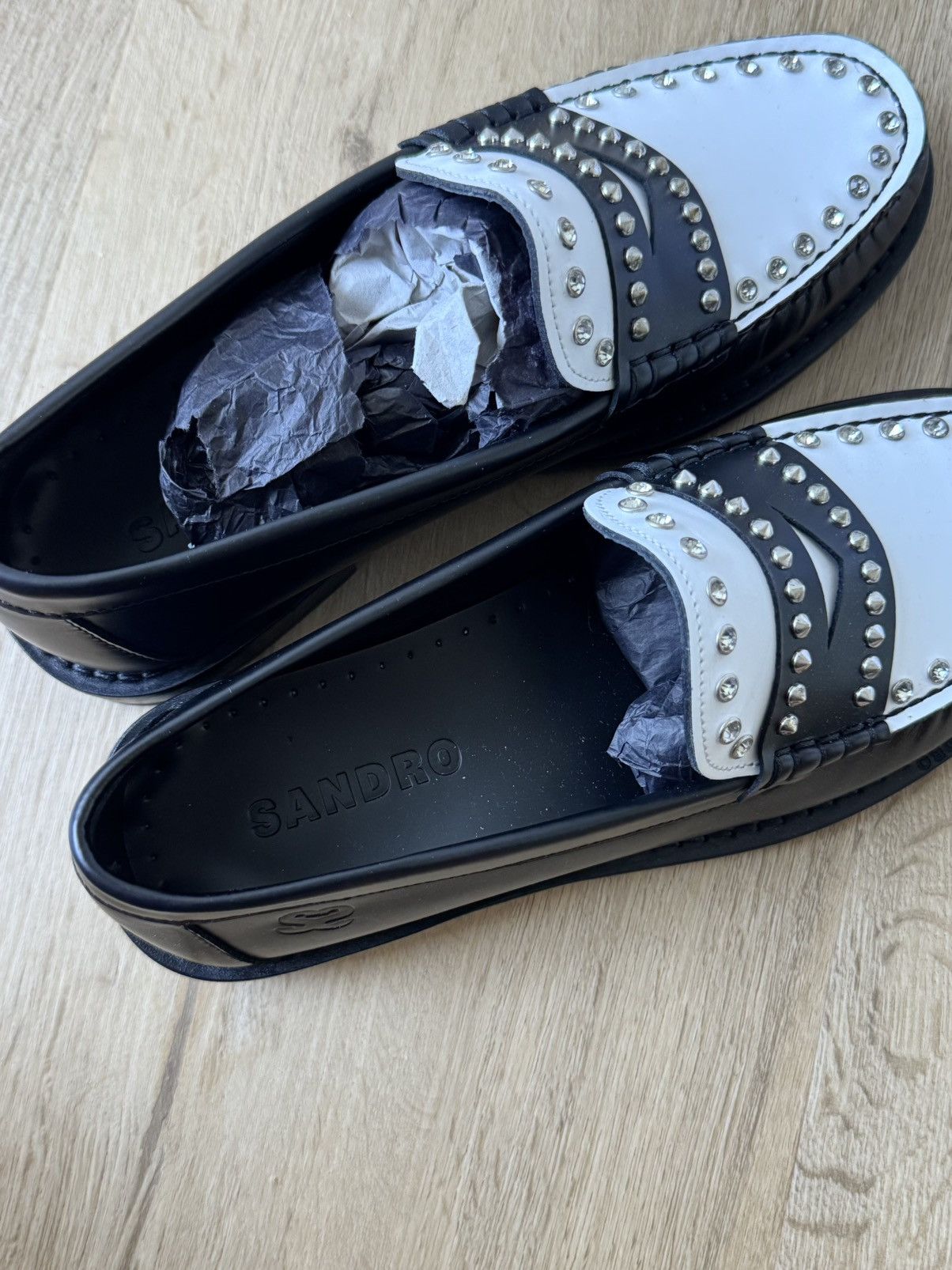 Sandro New sandro loafers with box and dust bug Size US 7 / IT 37 - 7 Thumbnail