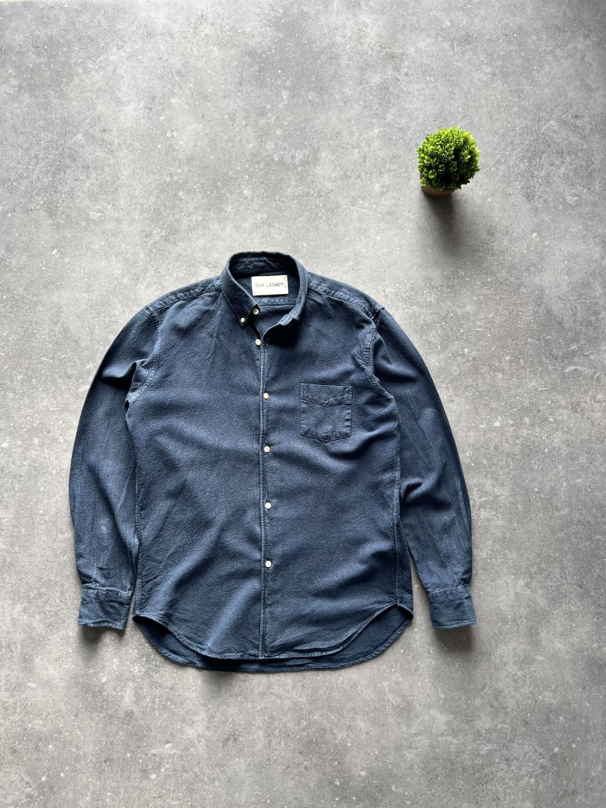 Our Legacy Our Legacy Linen Cotton Shirt Streetwear Luxury Size US L / EU 52-54 / 3 - 1 Thumbnail