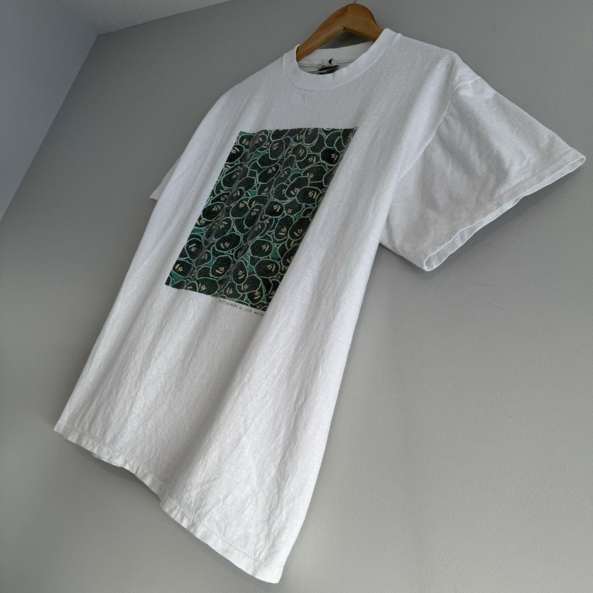Bape × Nigo × Vintage OG Bape x Chin Oneita Tag Ape Head Tee Size US L / EU 52-54 / 3 - 4 Thumbnail