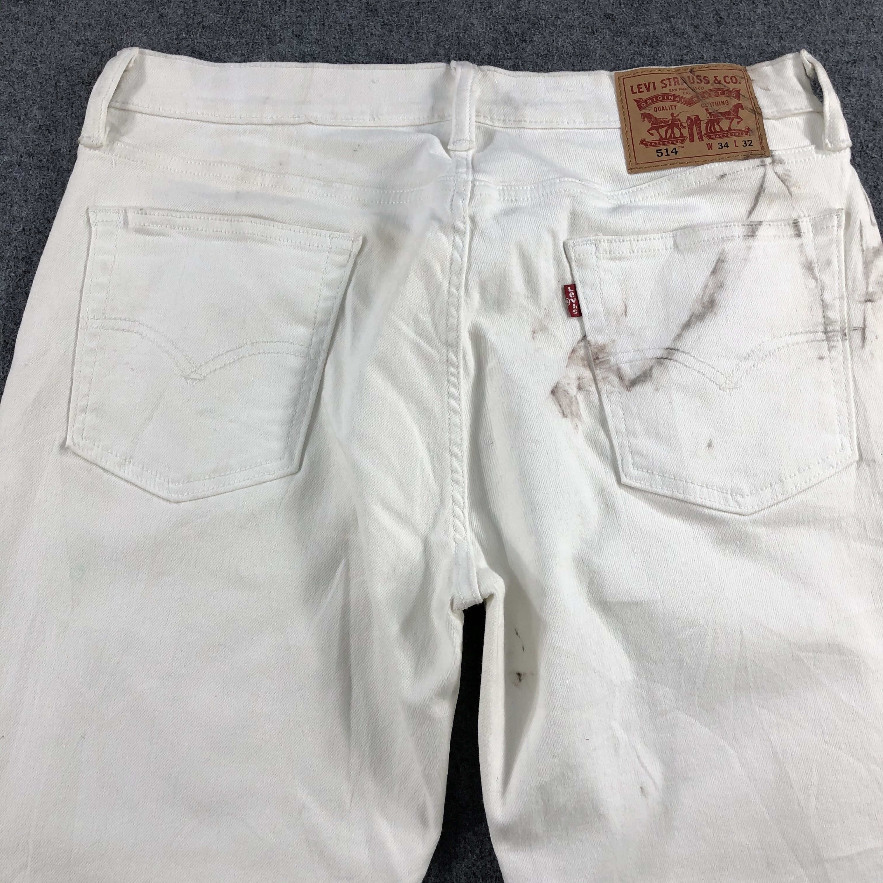 Levi's Vintage Light Wash Levis 514 Jeans-J1585 Size US 33 - 4 Thumbnail