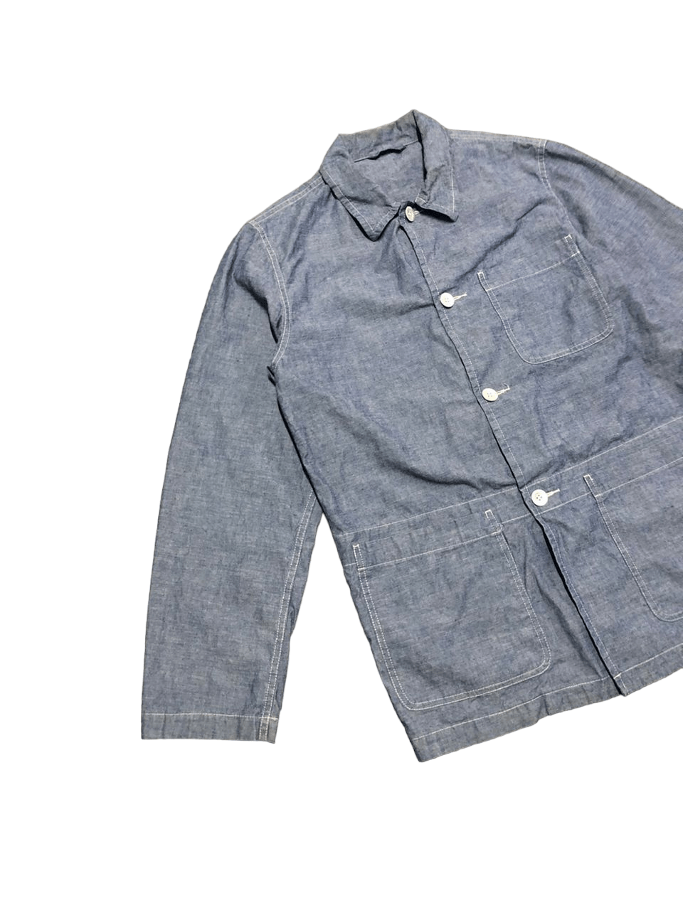 Margaret Howell Margaret Howell Chambray Chore Jacket Size US L / EU 52-54 / 3 - 4 Thumbnail