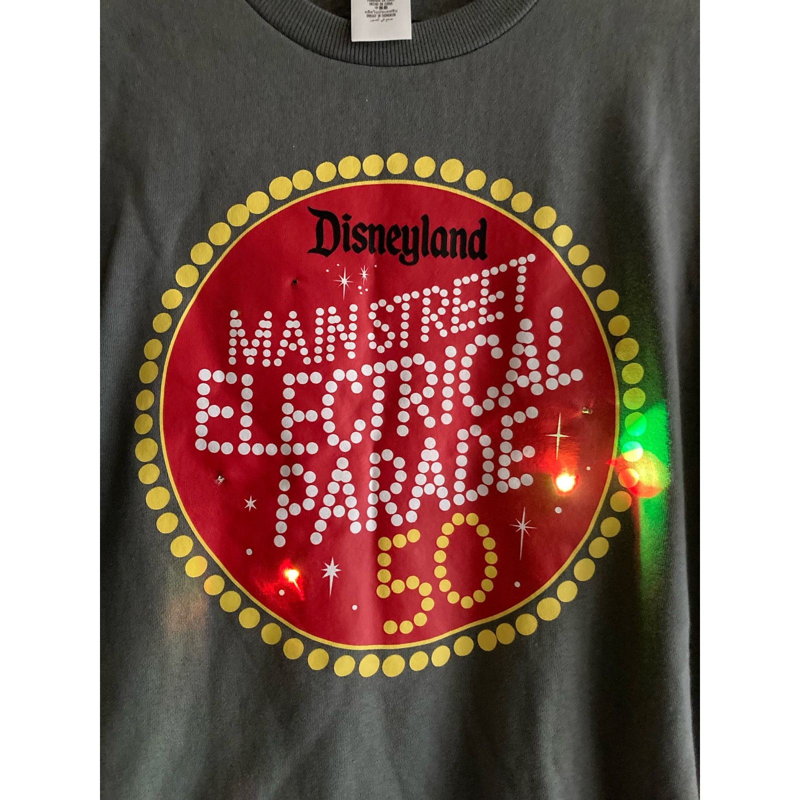 Disney Main Street Electrical Parade Disney Sweatshirt Adult Small Size US M / EU 48-50 / 2 - 2 Thumbnail