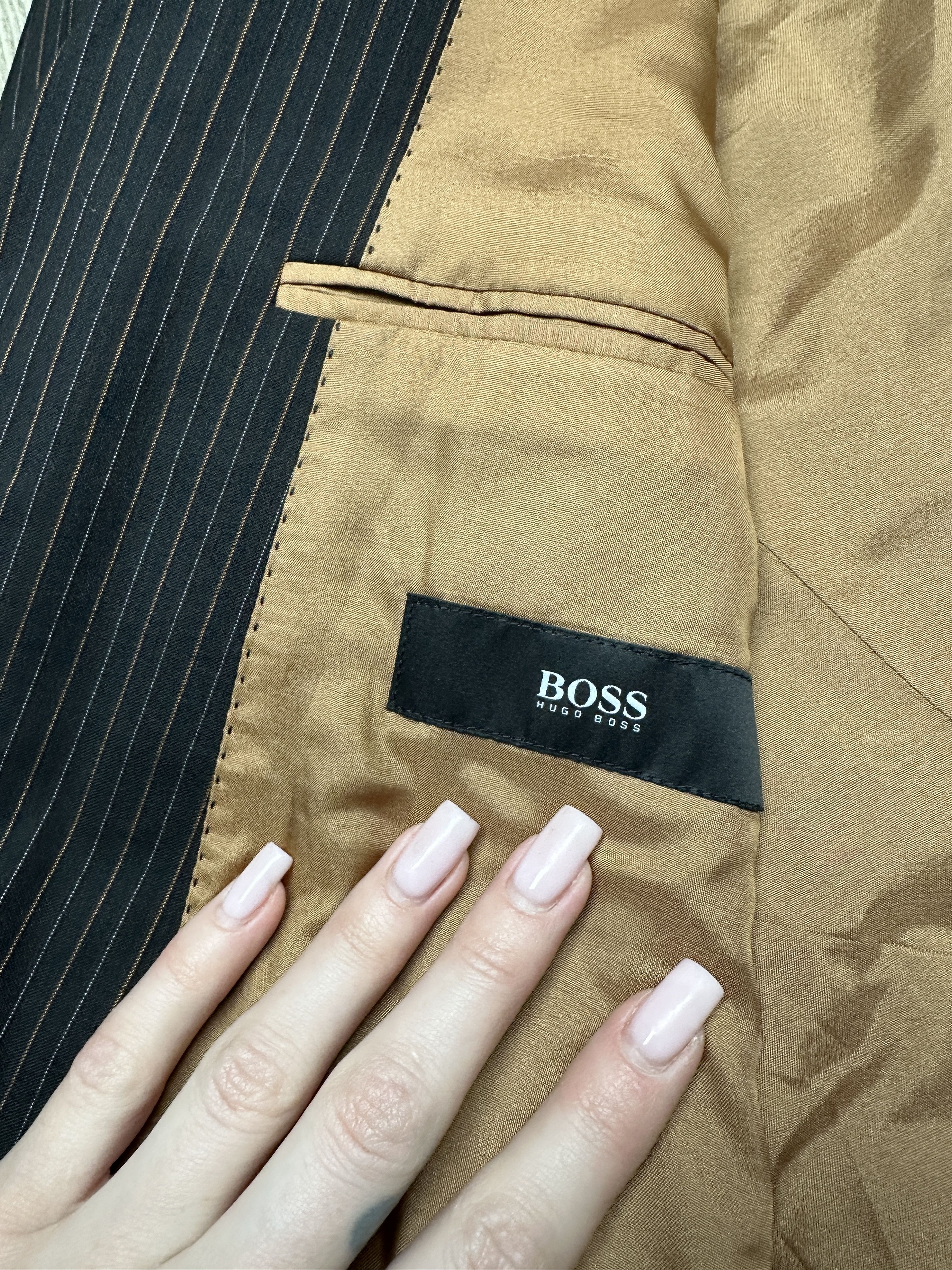Hugo Boss Hugo Boss Scorsese Movie Wool Suit 3 Buttons Blazer + Pants Size 40L - 5 Thumbnail