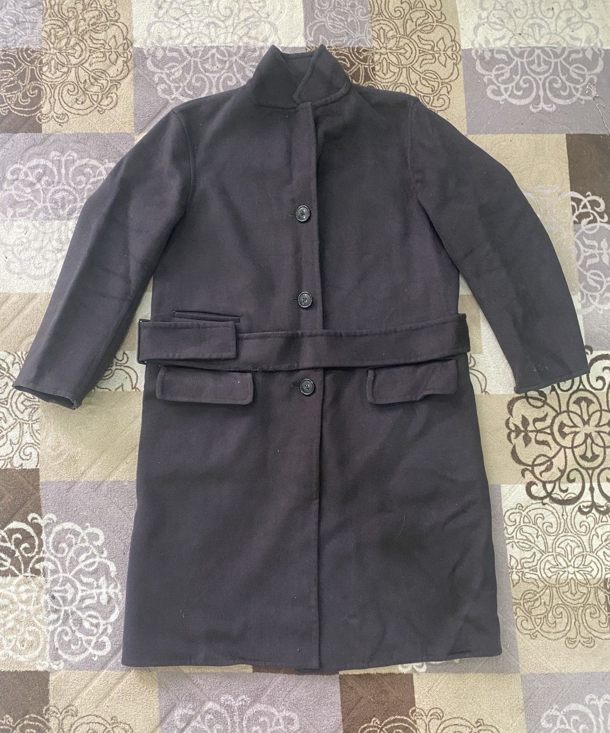 Jil Sander × Uniqlo +J x uniqlo wool black heavy long coat Size US S / EU 44-46 / 1 - 1 Thumbnail