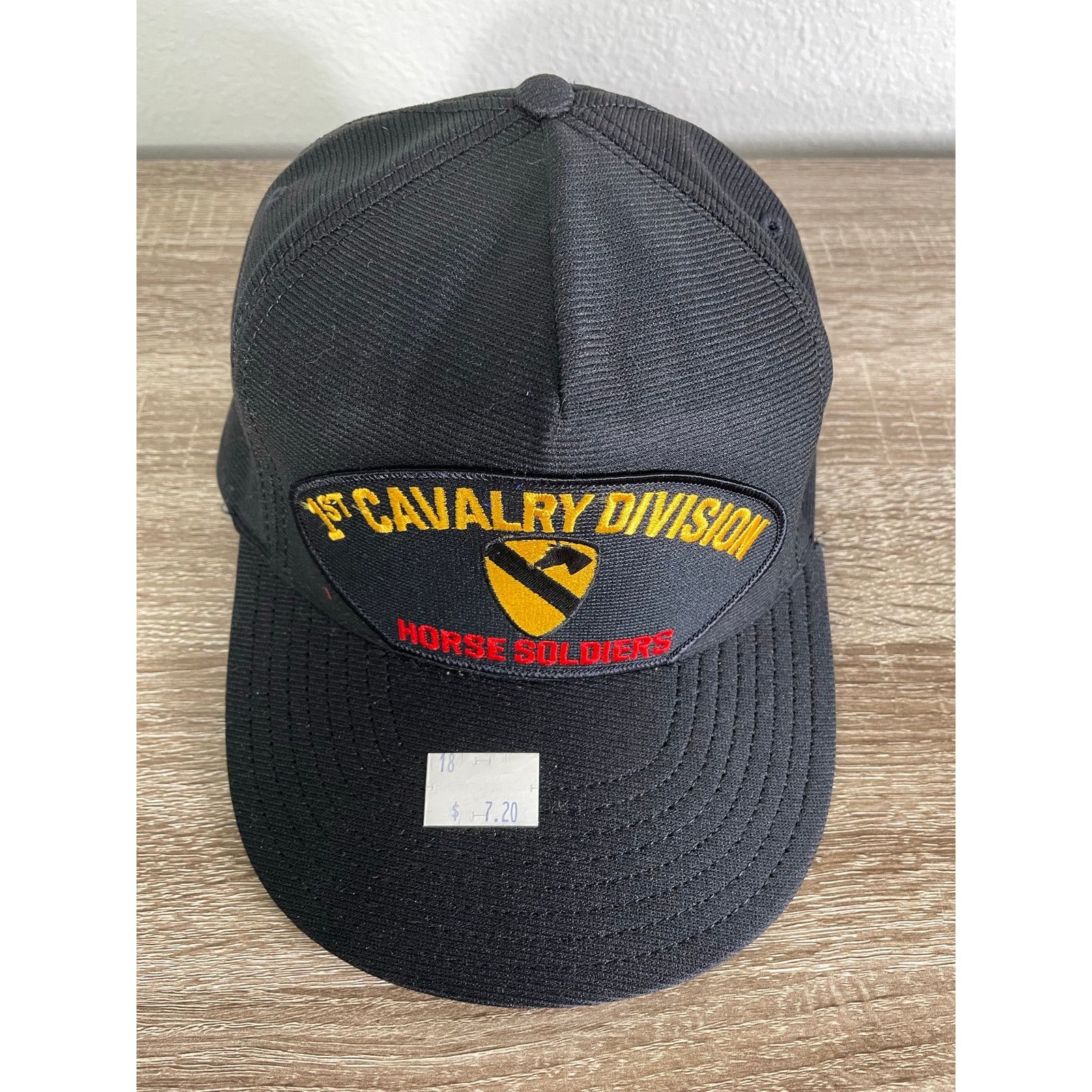 Vintage Vintage 1st Cavalry Division Hat Eagle USA Horse Soldier Size ONE SIZE - 3 Thumbnail