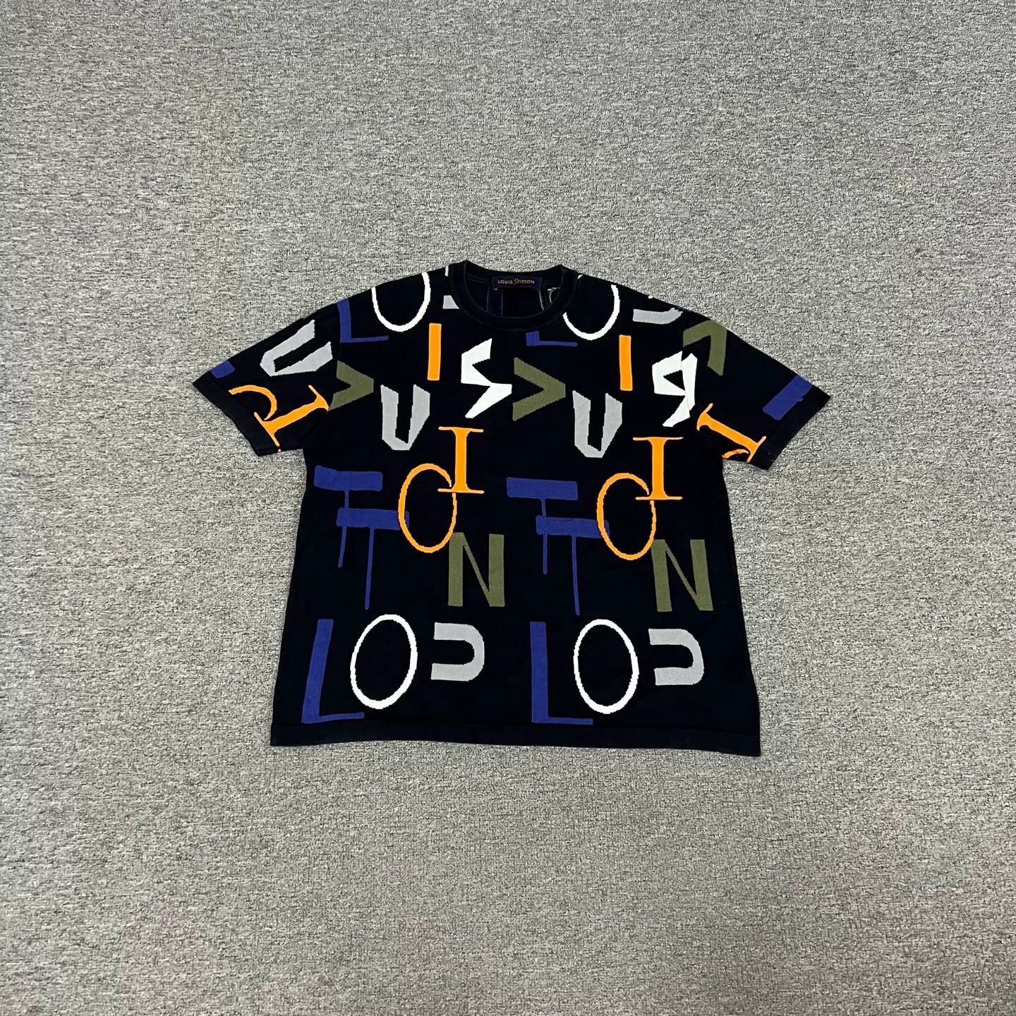 Louis Vuitton louis vuitton logo knit short sleeve shirt Size US M / EU 48-50 / 2 - 1 Thumbnail