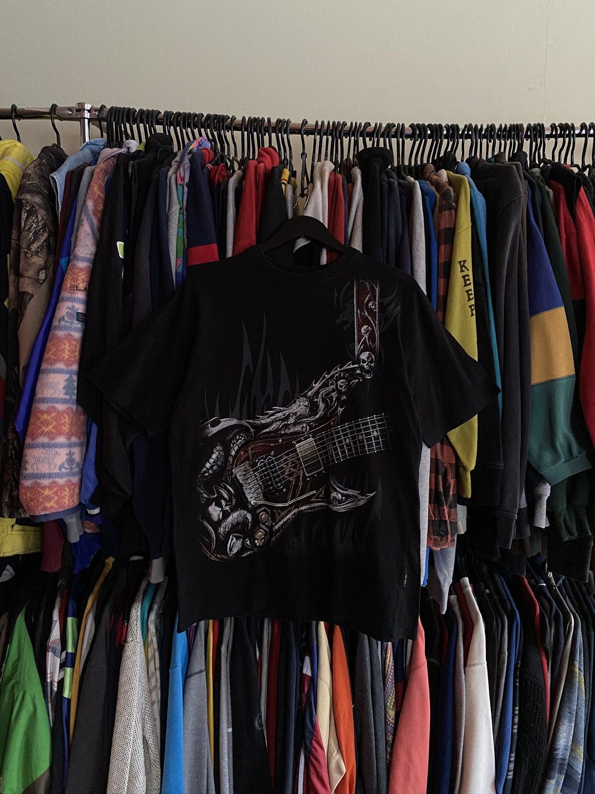 Other VINTAGE SPIRAL TRIBAL GOTHIC ROCK T-SHIRT 90s Size US L / EU 52-54 / 3 - 1 Thumbnail