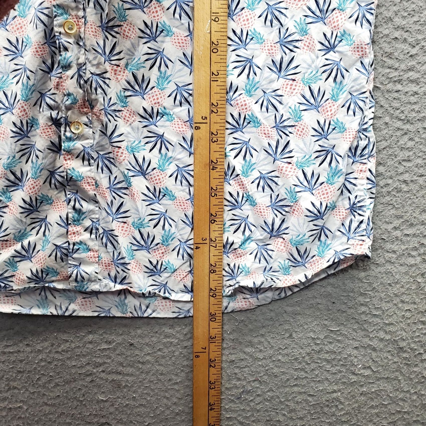 Vintage Michael Brandon Golf Shirt Mens XL Pineapple Print Button Up Collar Streetwear Casual/Outdoor Size US XL / EU 56 / 4 - 3 Thumbnail