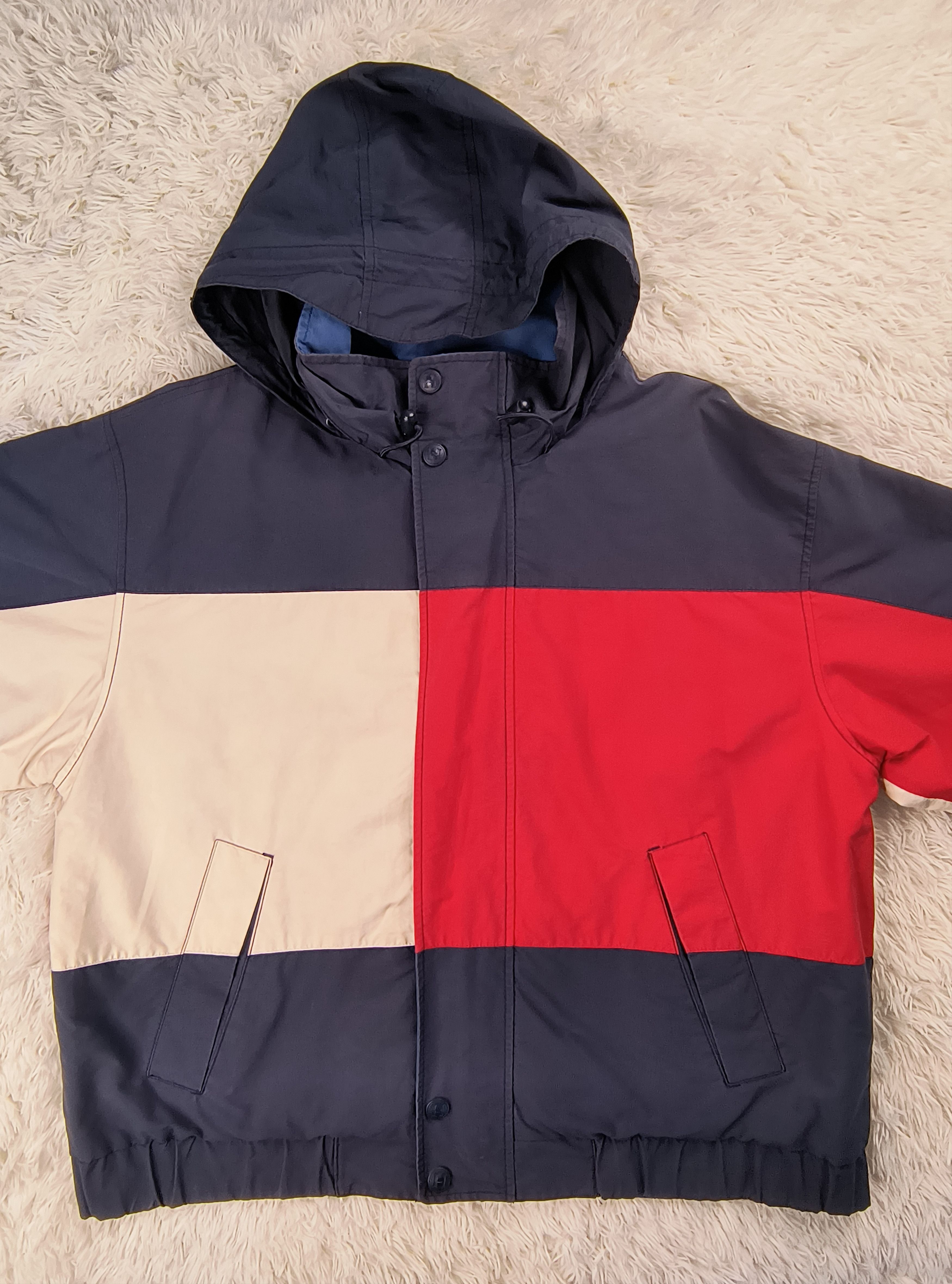 Tommy Hilfiger Vintage Tommy Hilfiger big flag double view jacket Size US L / EU 52-54 / 3 - 1 Thumbnail