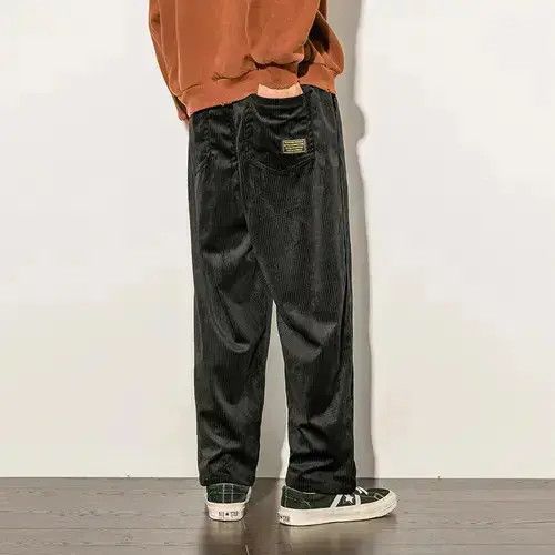 VIBE Black Corduroy Pants Size US 32 / EU 48 - 1 Thumbnail