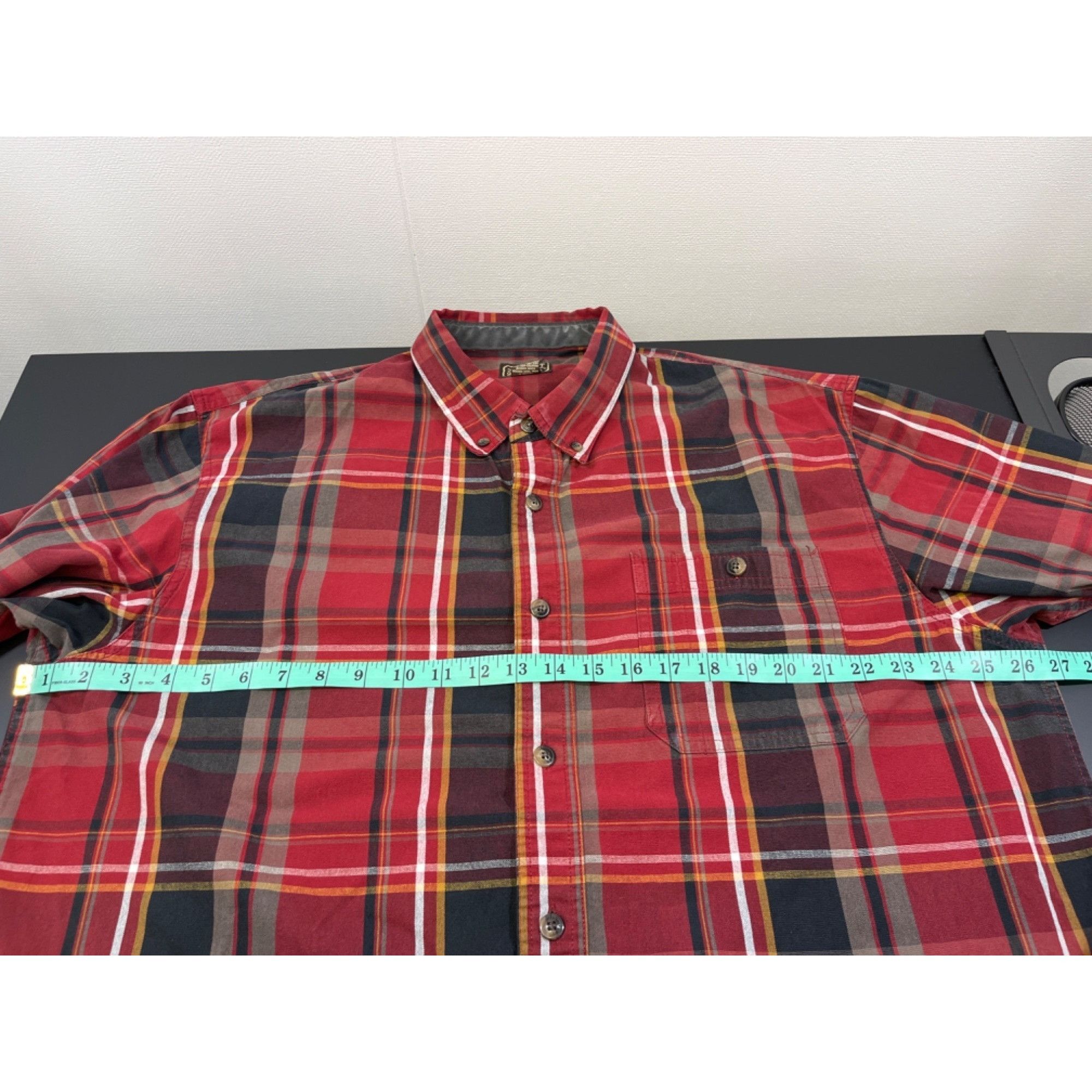 Other C.E. Schmidt Workwear Men's Red Flannel Shirt/Button Up Sz X Size US XL / EU 56 / 4 - 7 Thumbnail