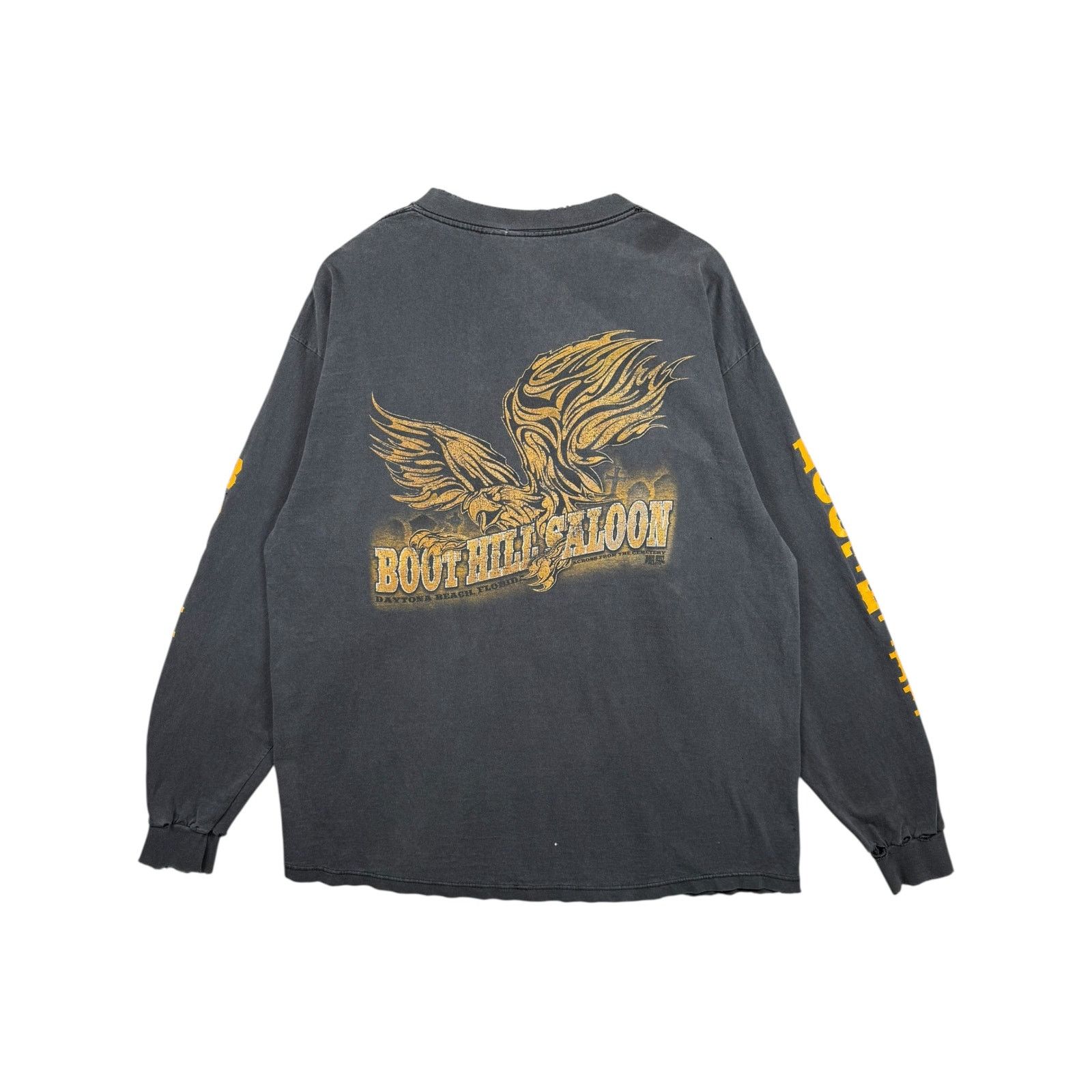 Vintage Vintage Boot Hill Saloon Pocket Eagle Long Sleeve XXL Size US XXL / EU 58 / 5 - 5 Thumbnail