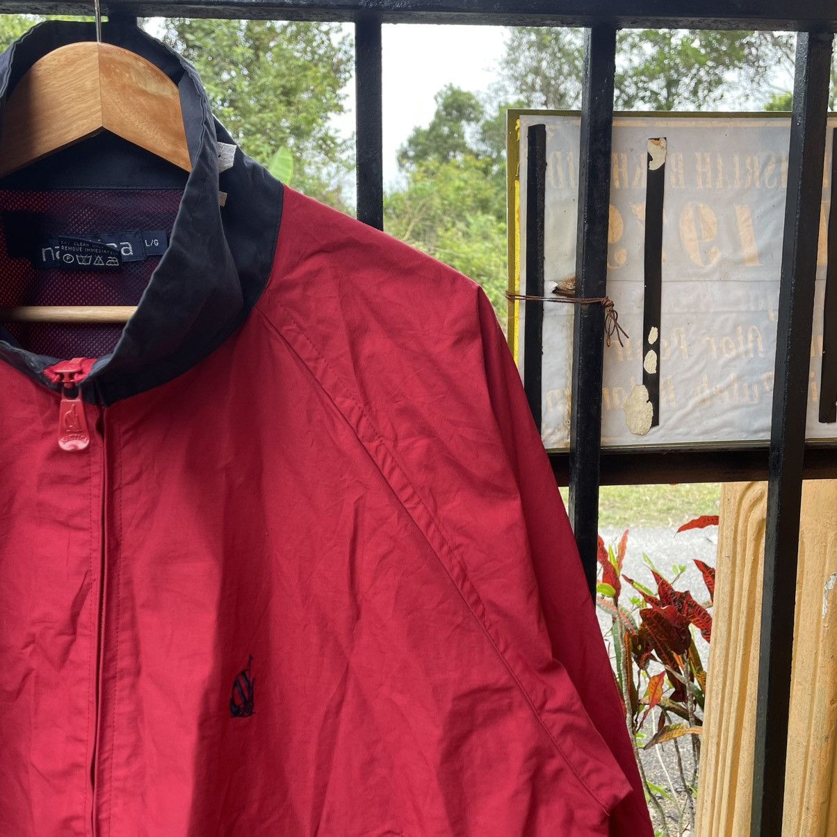 Nautica 🔥Vintage Nautica Full Zipper Windbreaker Light Jacket Size US L / EU 52-54 / 3 - 7 Thumbnail