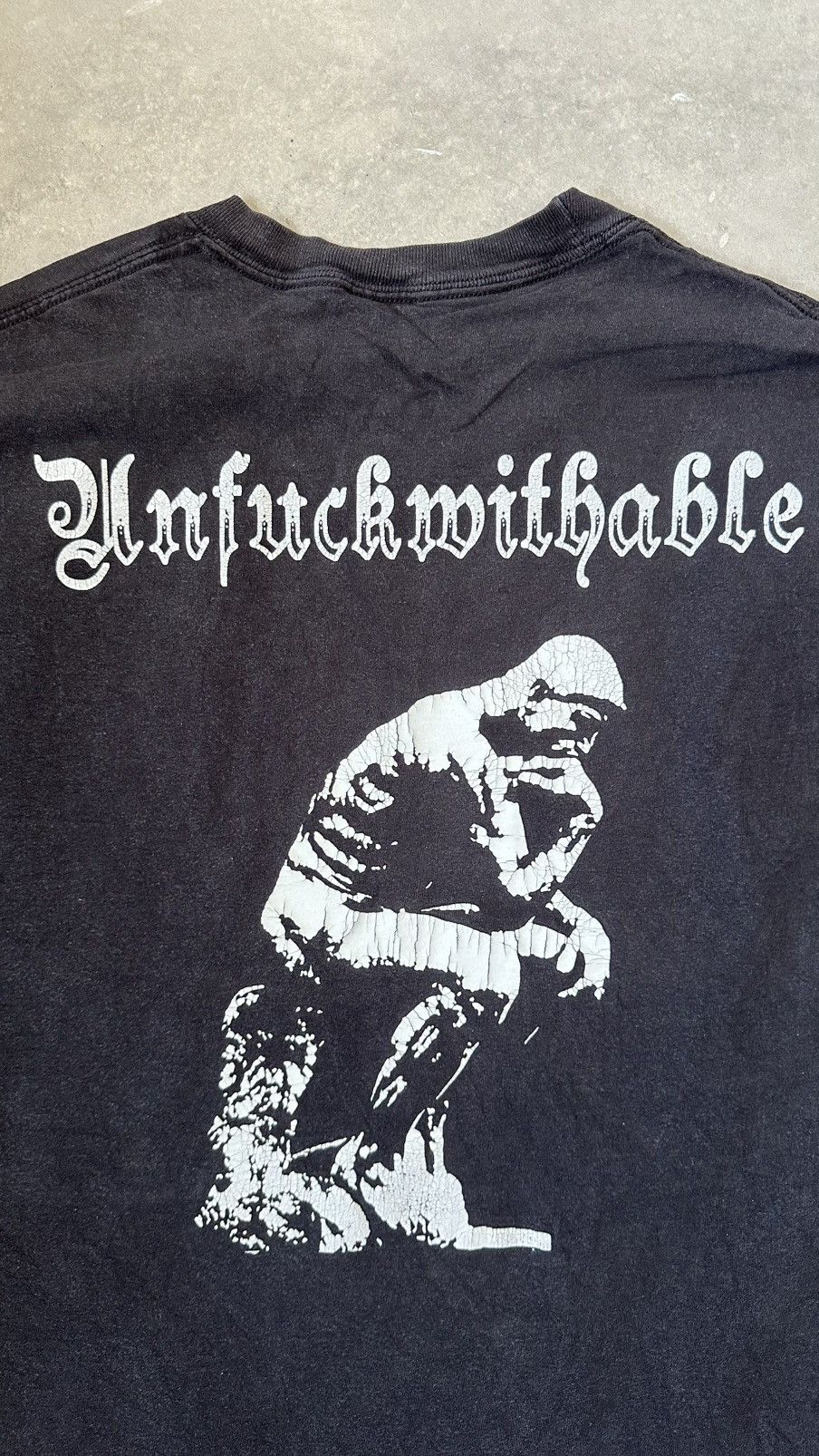 Vintage UNFUCKWITHABLE TEE Size US L / EU 52-54 / 3 - 6 Thumbnail