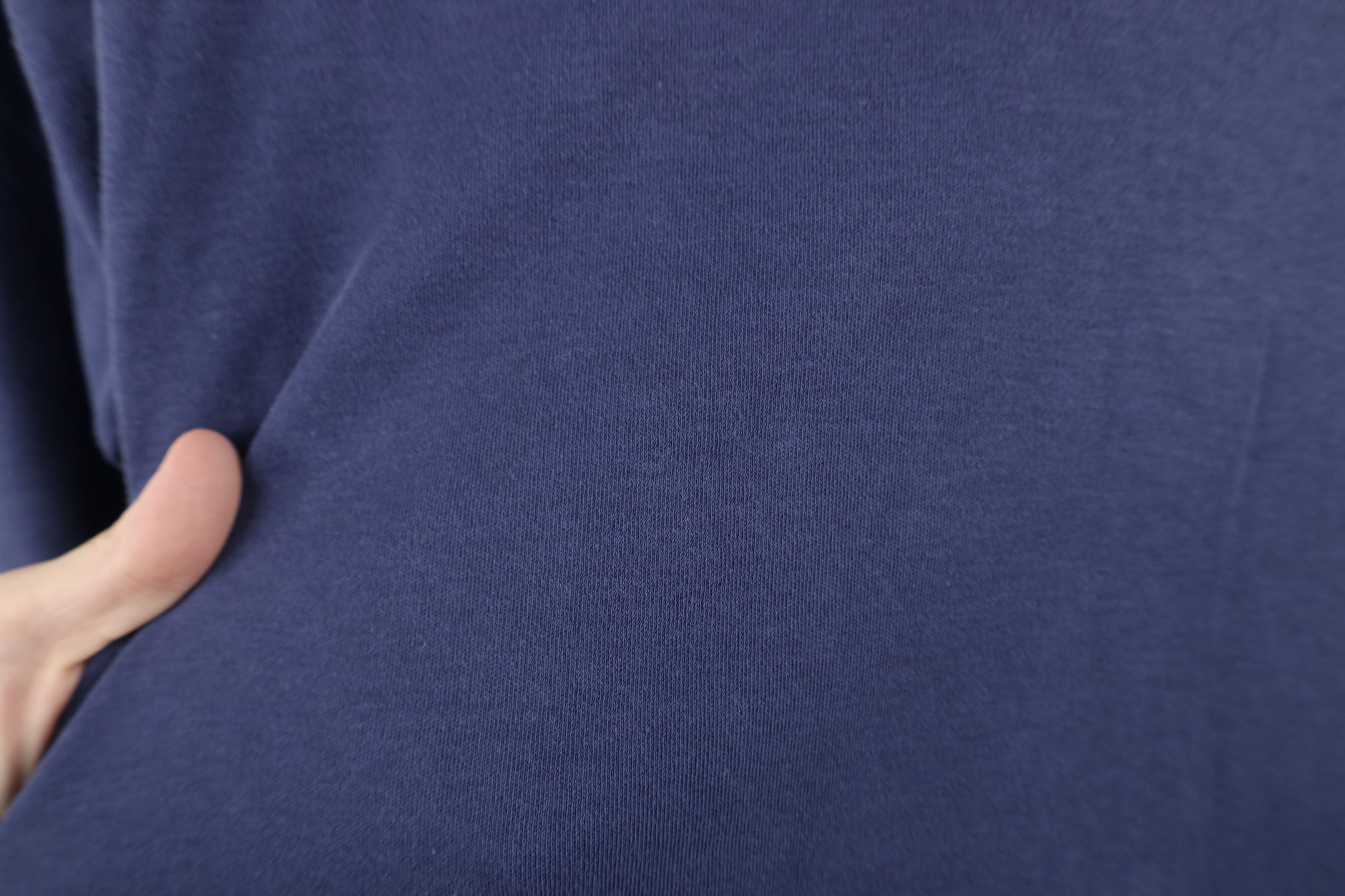 Vintage Vintage 90s Streetwear Turtleneck T-Shirt Blue Cotton USA Size US L / EU 52-54 / 3 - 6 Thumbnail