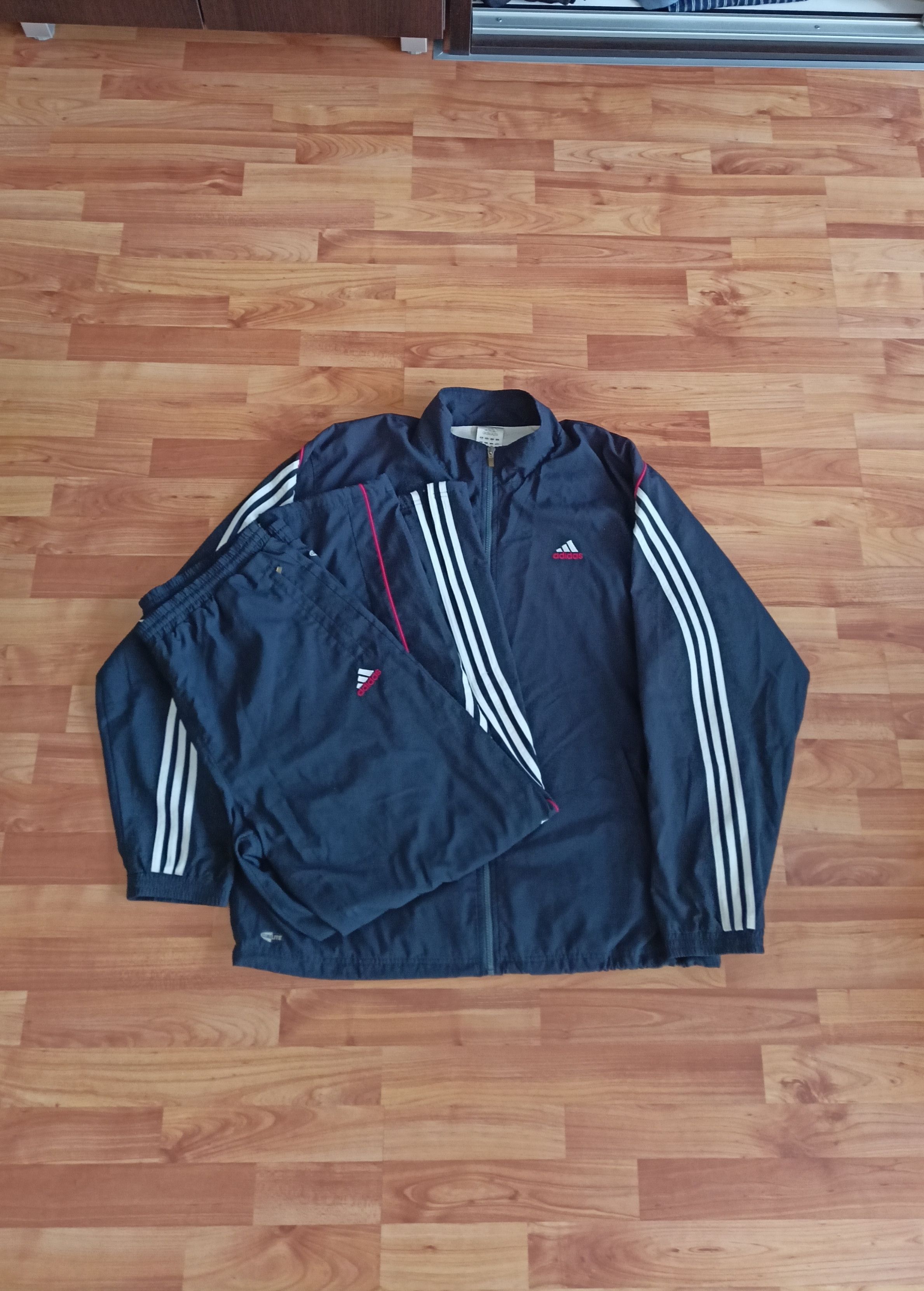 image of 00S Adidas Tracksuit Set in Blue/Navy, Men's (Size XL)