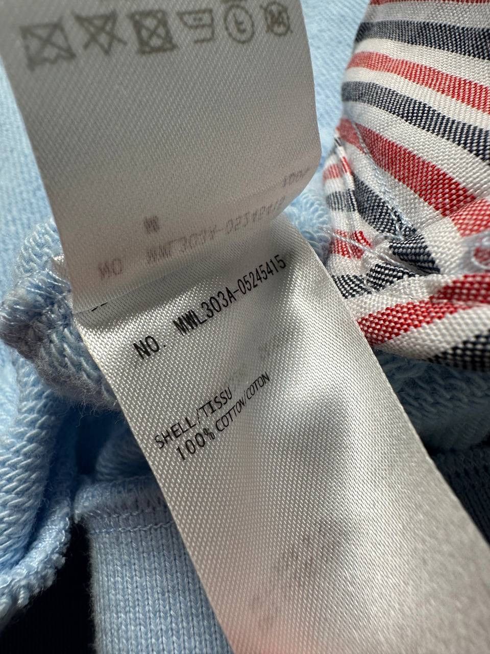 Thom Browne THOM BROWNE New York Light Blue Zip Up Hoodie Size US S / EU 44-46 / 1 - 11 Thumbnail