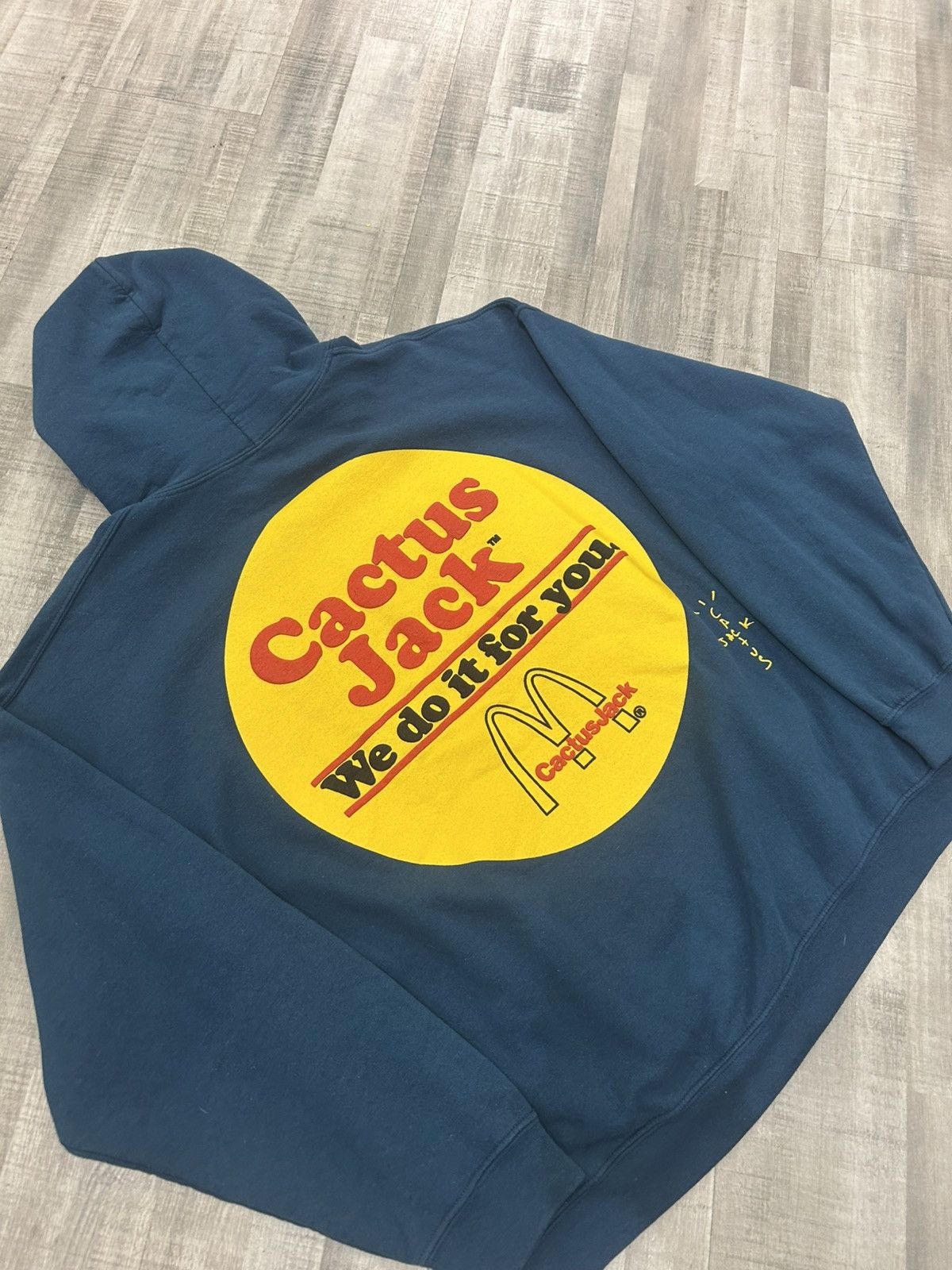 T ravis Scott Cactus Jack McDonalds Sticker Hoodie