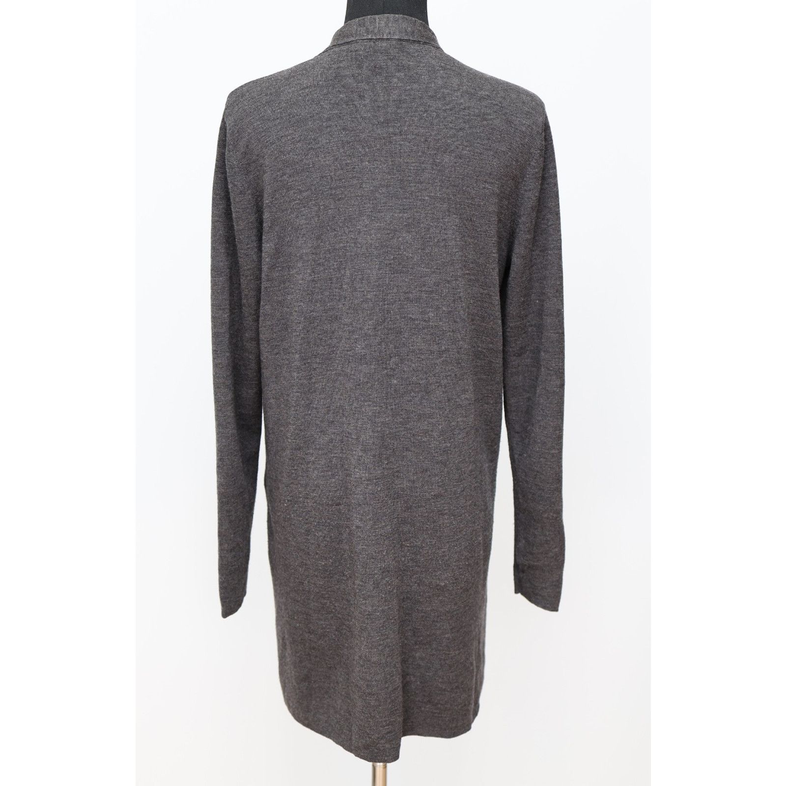 Eileen Fisher EILEEN FISHER Merino Wool Long Open Front Cardigan Size M Size M / US 6-8 / IT 42-44 - 4 Thumbnail