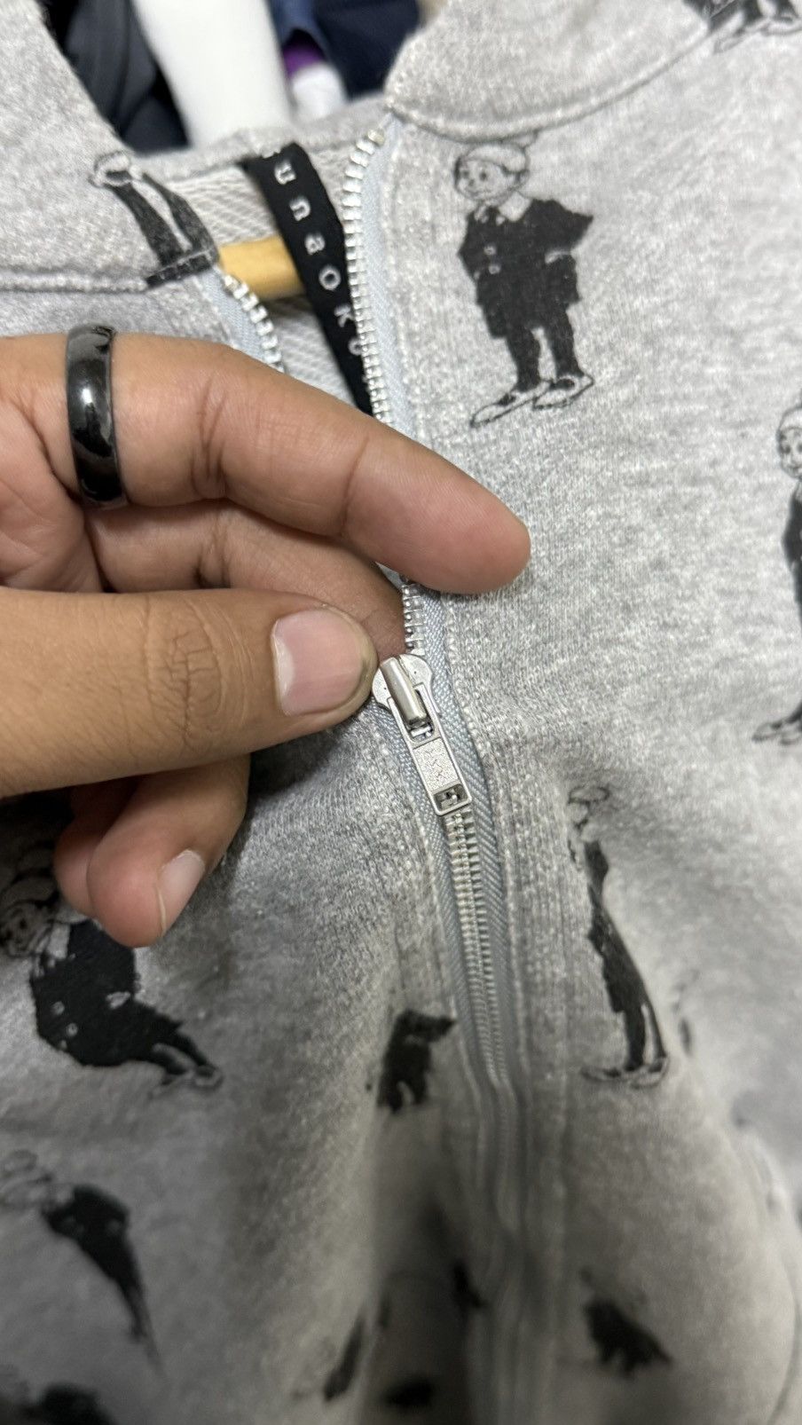 Issey Miyake VINTAGE SUNAOKUWAHARA ISSEY MIYAKE HOODIE Size US M / EU 48-50 / 2 - 7 Thumbnail