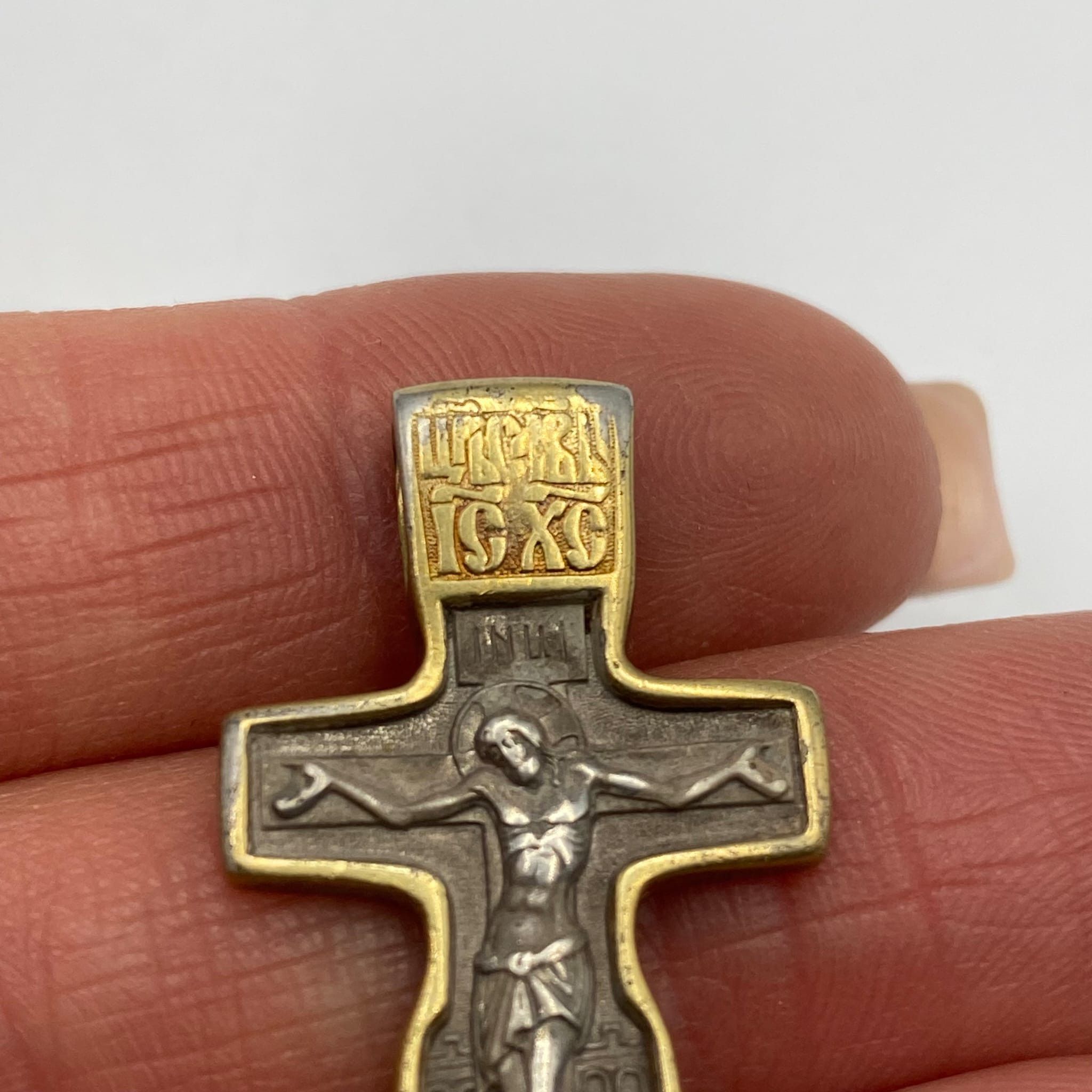 Vintage Vintage Orthodox Christian pendant 925 sterling silver Size ONE SIZE - 6 Thumbnail