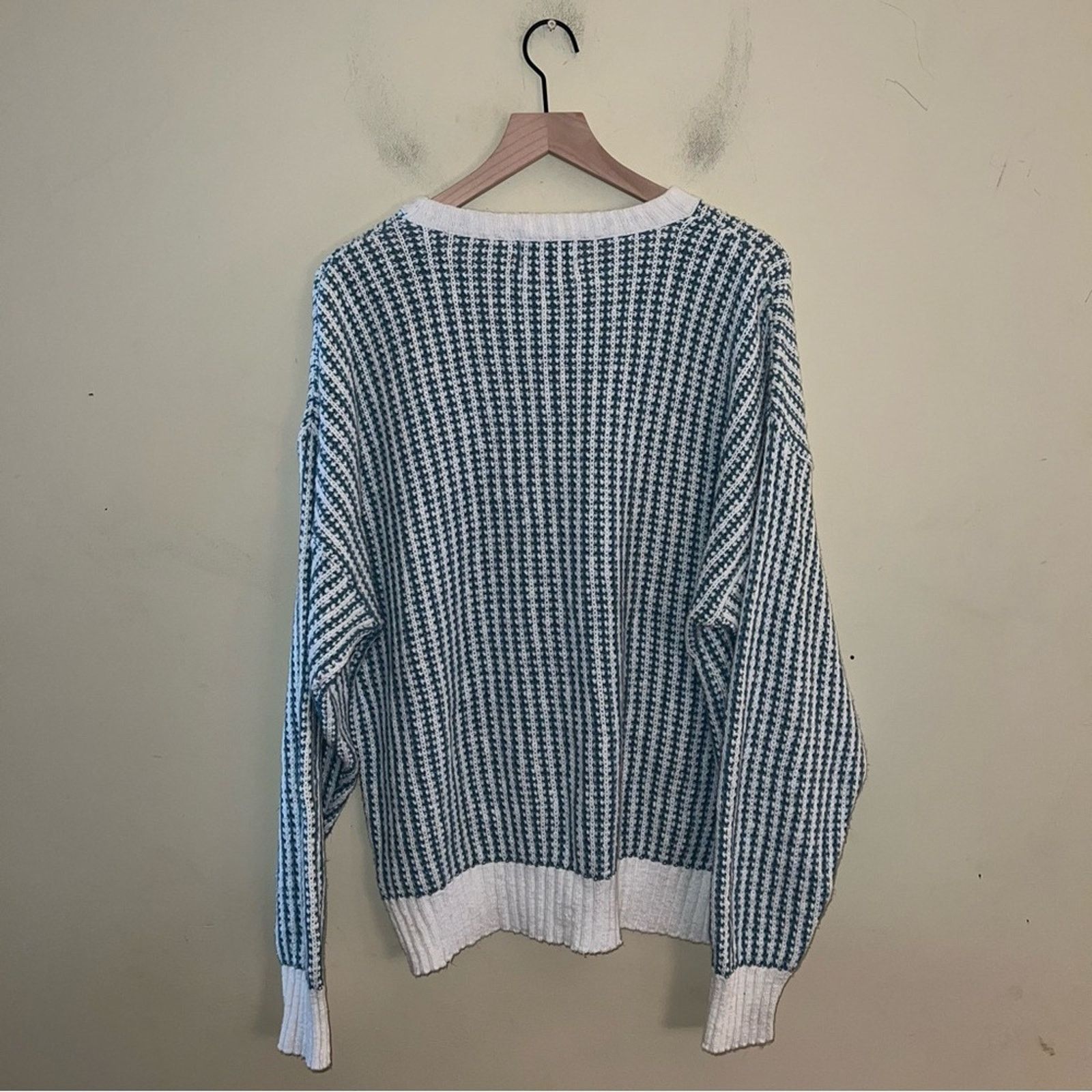 London Fog VNTG LONDON FOG large knit crewneck grandpa sweater XLcozy Size US XL / EU 56 / 4 - 5 Thumbnail
