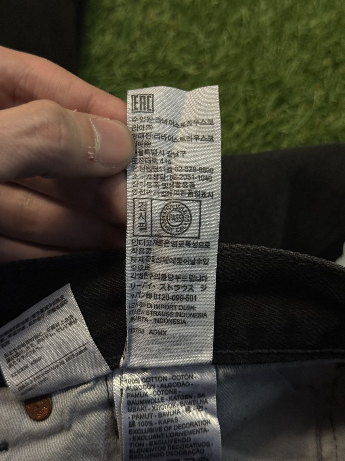 DENIM TEARS Denim Tears Jeans Size 32/32 Black Clean 🔥🧼 Size US 32 / EU 48 - 12 Thumbnail