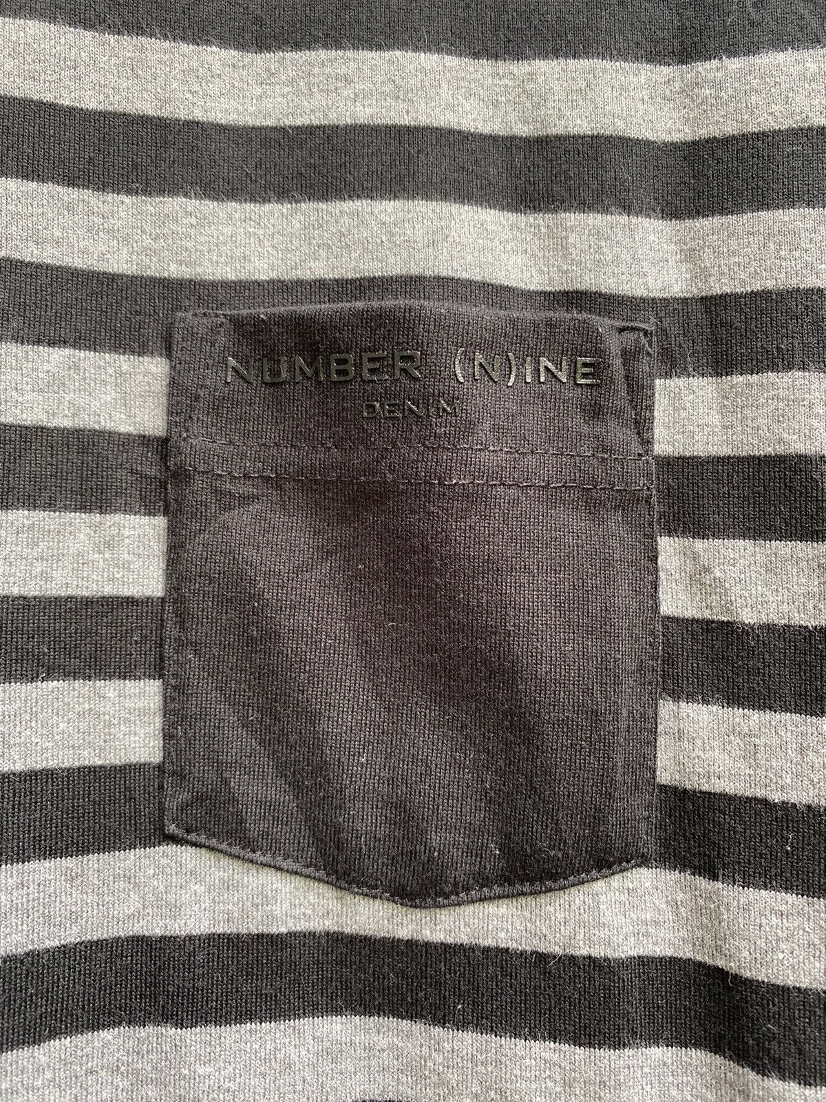 NANO universe × Number (N)ine Number Nine X Nano Universe Kurt Cobain Jail Stripe L/S T Size US S / EU 44-46 / 1 - 4 Thumbnail