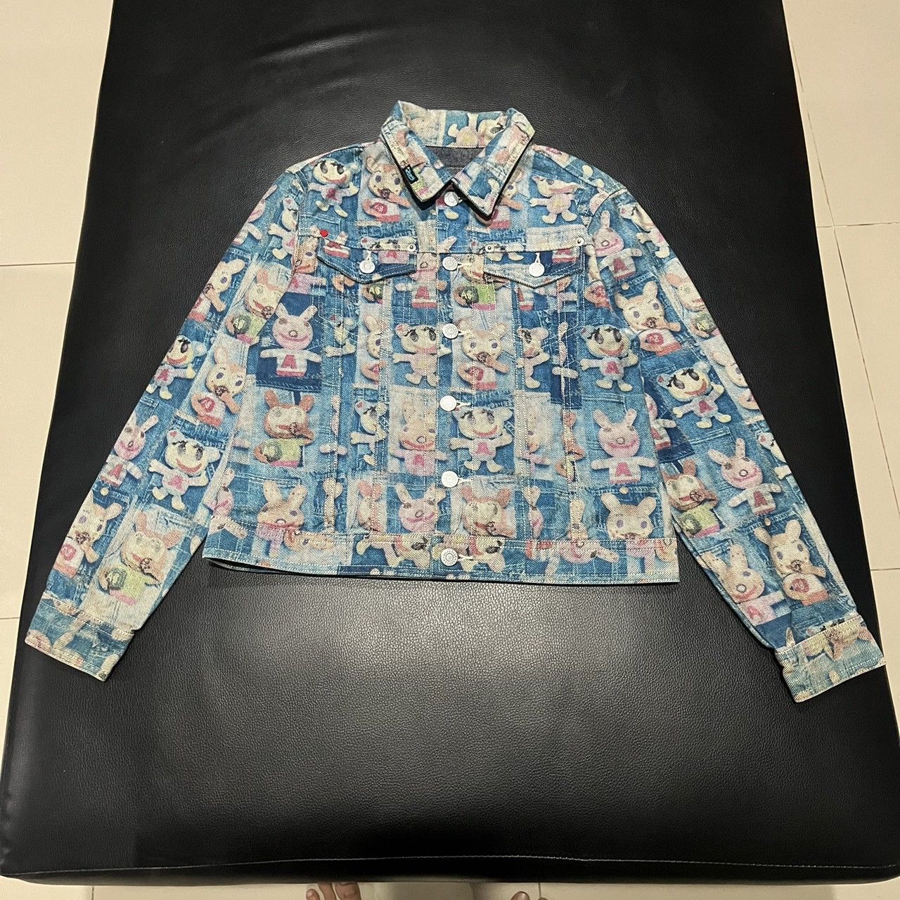 Angel Blue Vintage Angel Blue Self Potrait Mascots Denim Jacket Size M / US 6-8 / IT 42-44 - 1 Thumbnail