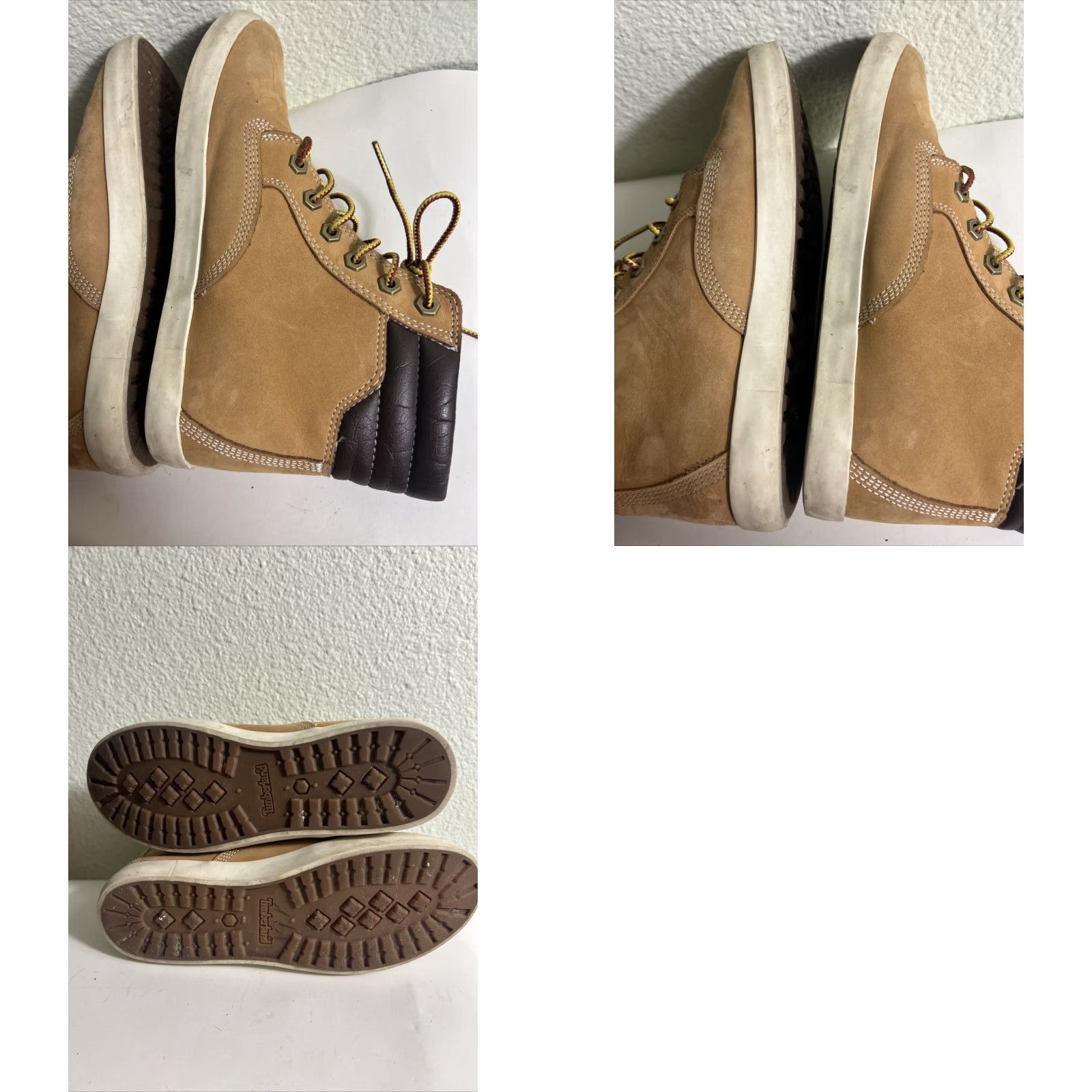 Timberland Timberland Women's 7.5 Leather Boots Wheat Nubuck Lace Up Sneaker Ankle Size US 8 / IT 38 - 10 Thumbnail