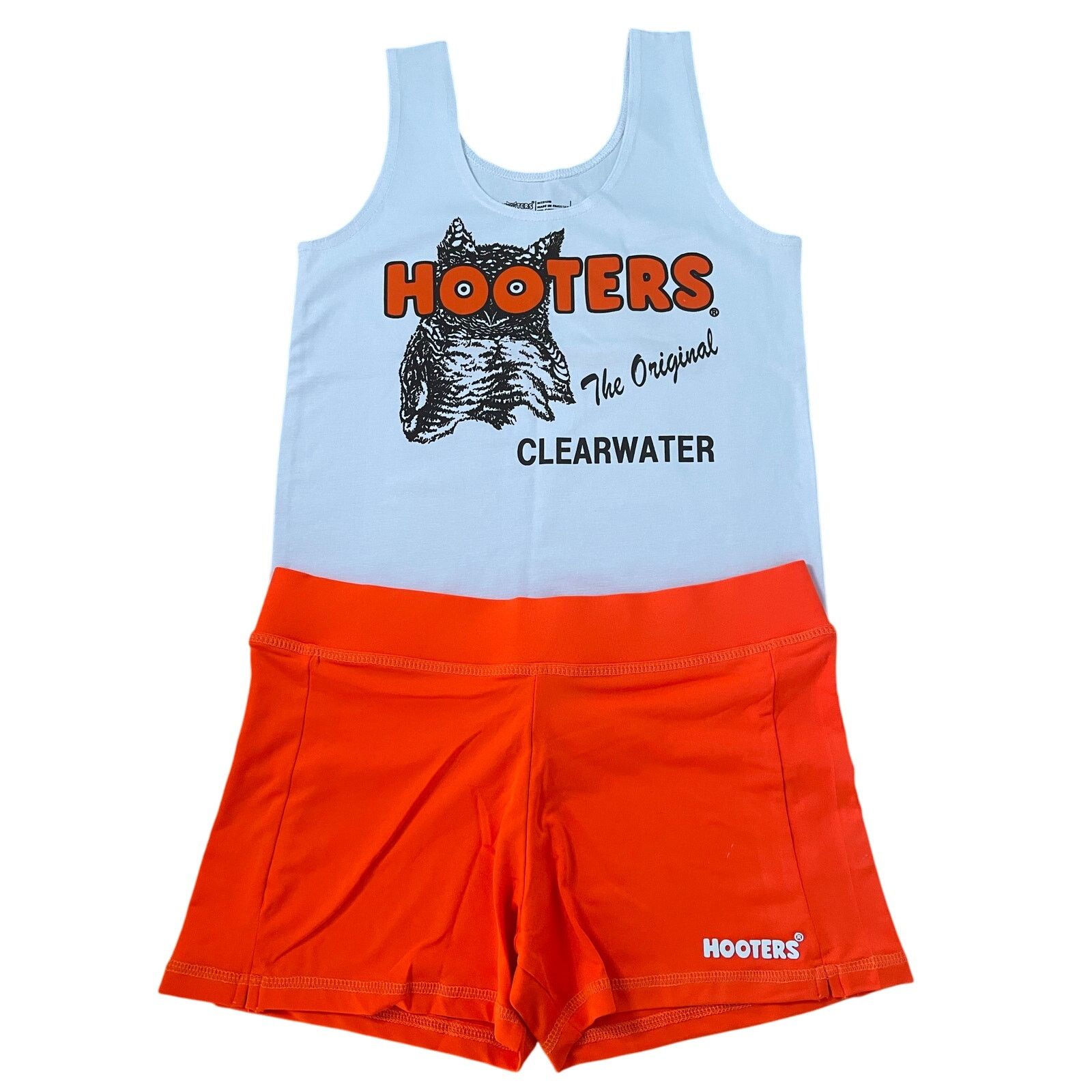 Other New Hooters Uniform Tank Shorts Pouch Tag Socks hose Med/Lrg Size M / US 6-8 / IT 42-44 - 3 Thumbnail