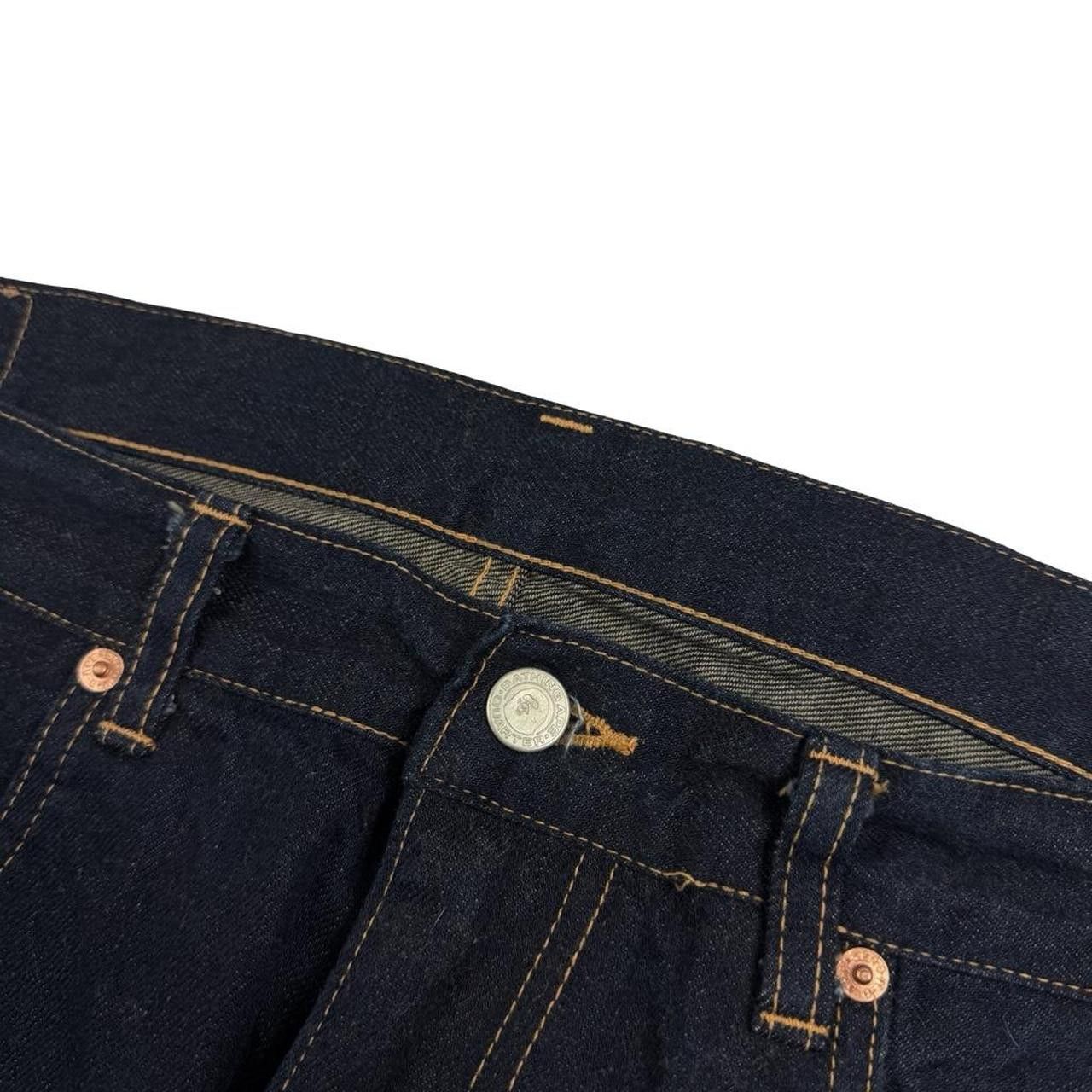 Bape Vintage Bape Ape Head Denim Jeans - Waist: 40 Size US 40 / EU 56 - 6 Thumbnail