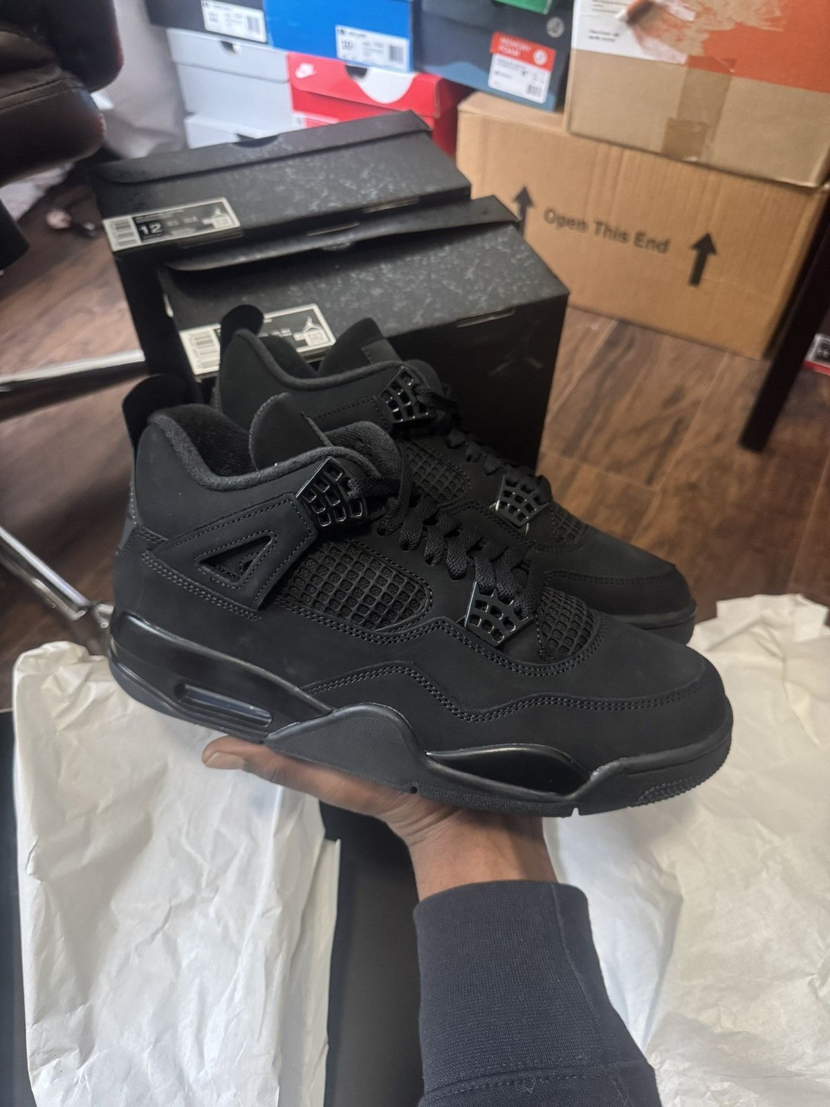2025 Black Cat Jordan 4