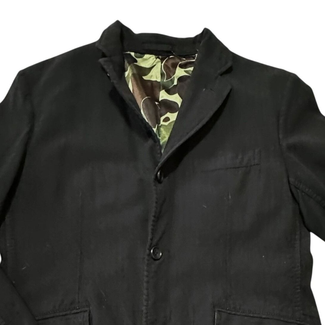 Comme des Garcons Homme Comme Des Garçons HOMME Black Wool Jacket, Size XS, AW2017 Size US XS / EU 42 / 0 - 10 Thumbnail