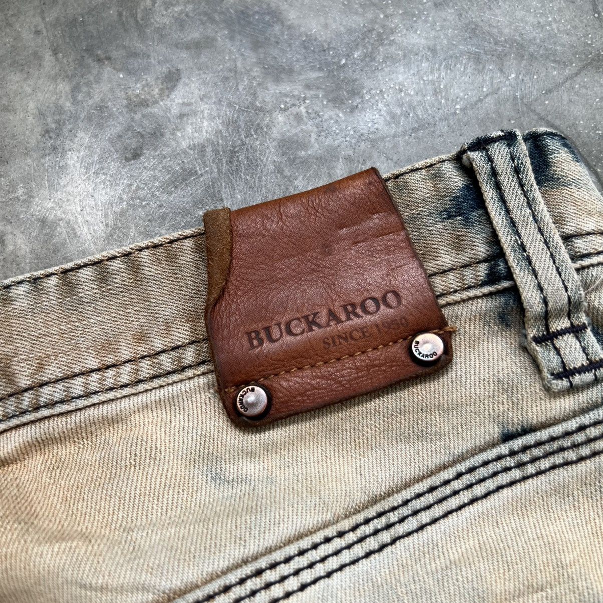 Kapital 2000s Buckaroo Kapital Style Boro Acid Wash Distressed Jeans Size US 31 - 11 Thumbnail