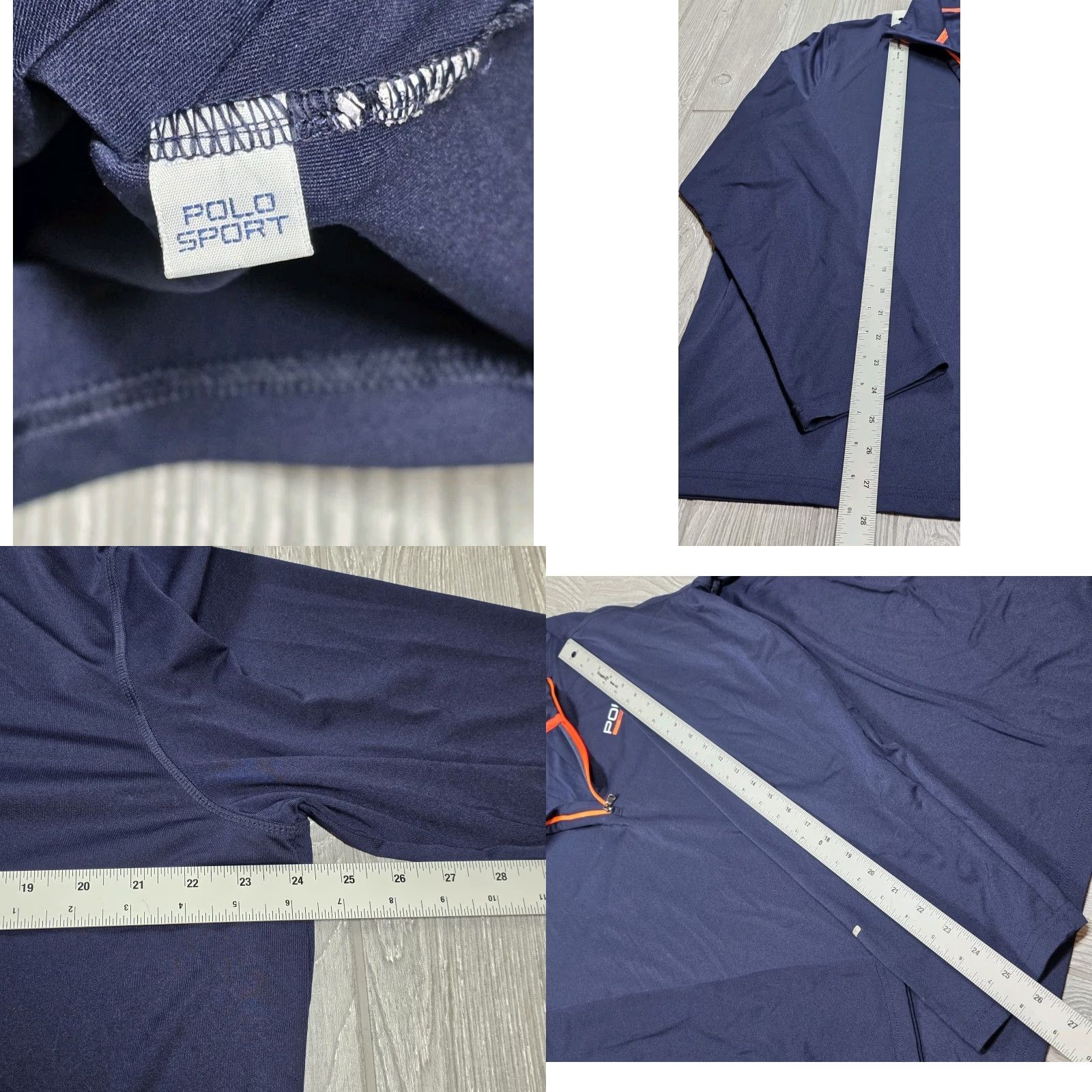Polo Ralph Lauren Ralph Lauren Polo Sport Men XL Performance 1/4 Zip Pullover NavyBlue ThermoVent Polo Sport Shirt Sweatshirt 90s Golf Size US XL / EU 56 / 4 - 8 Thumbnail